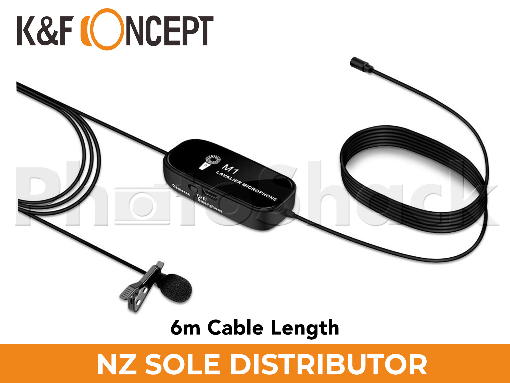 K&F Concept Lavalier Microphone Kit 6M