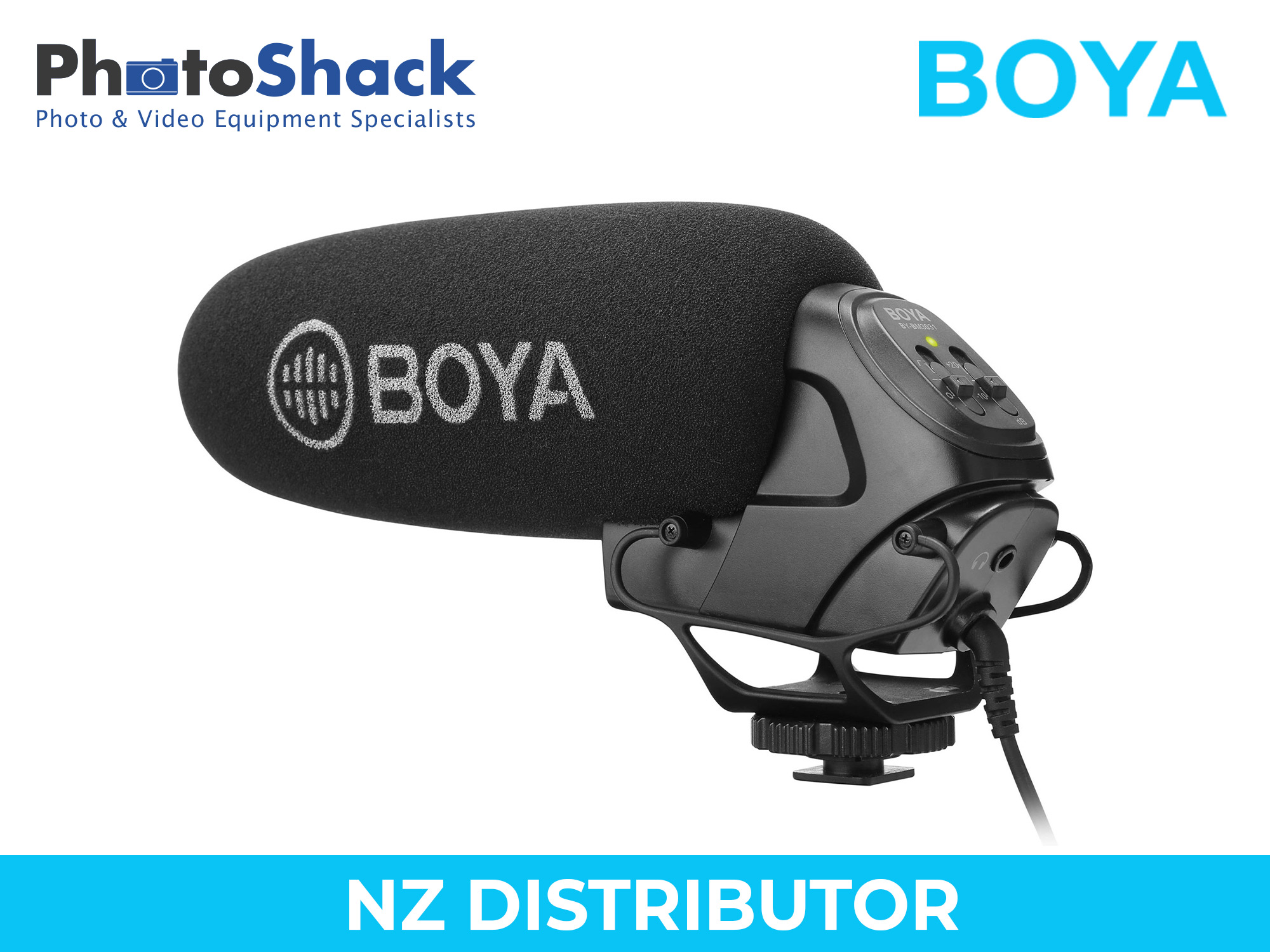 BOYA BY-BM3031 On-Camera Supercardioid Shotgun Microphone
