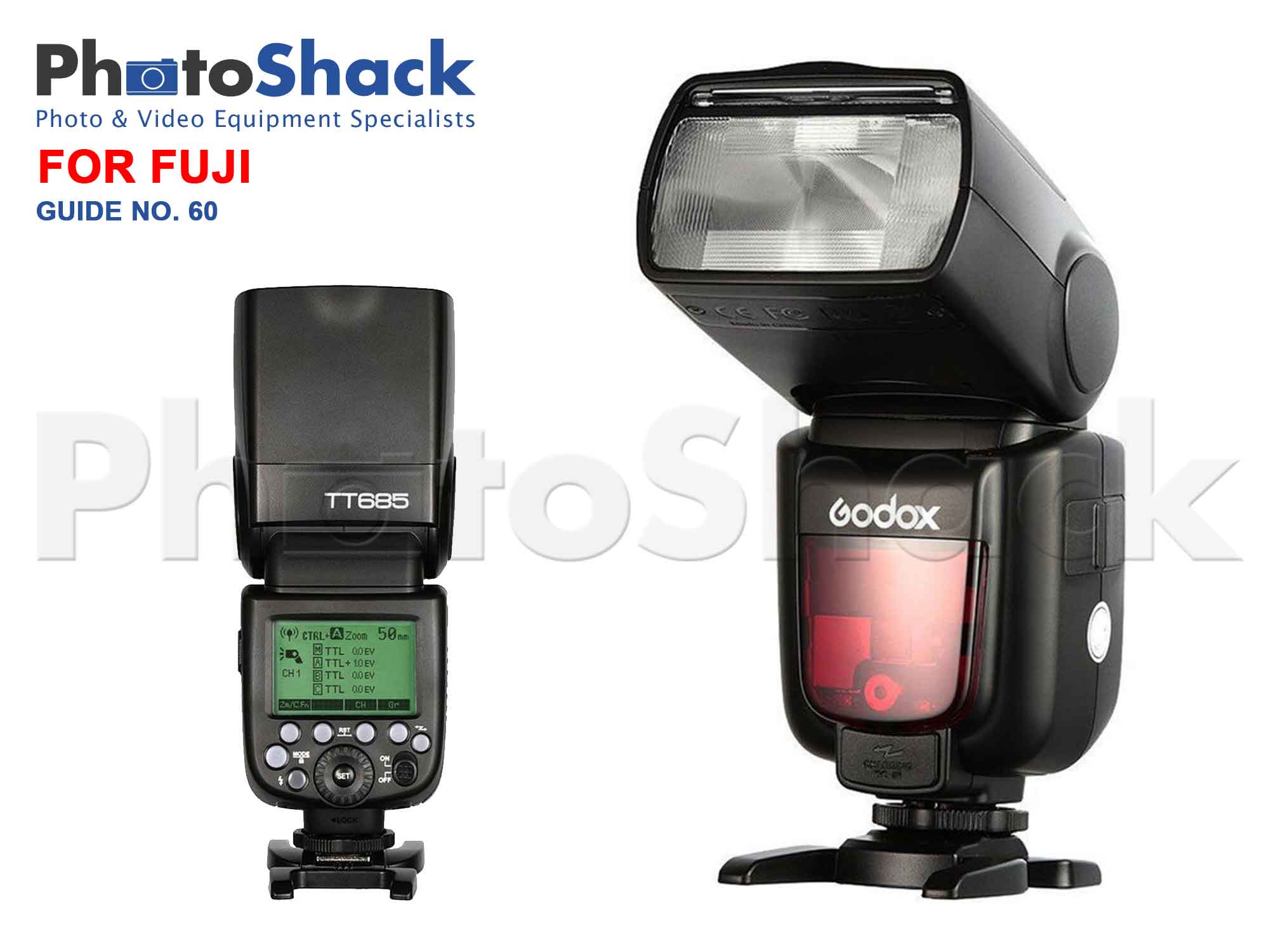 Godox TT685 F Thinklite TTL Camera Flash For Fuji 