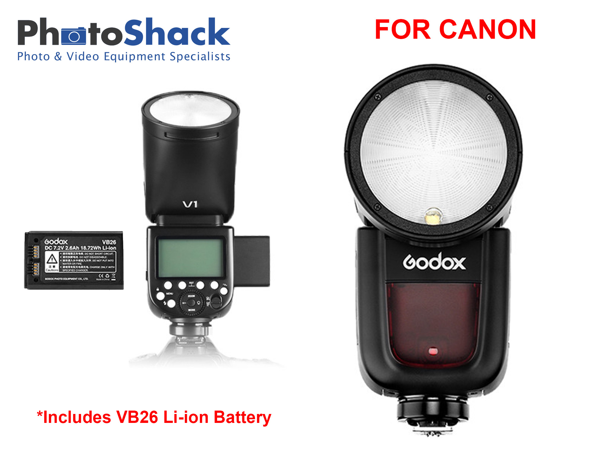 Godox V1 Flash for Canon