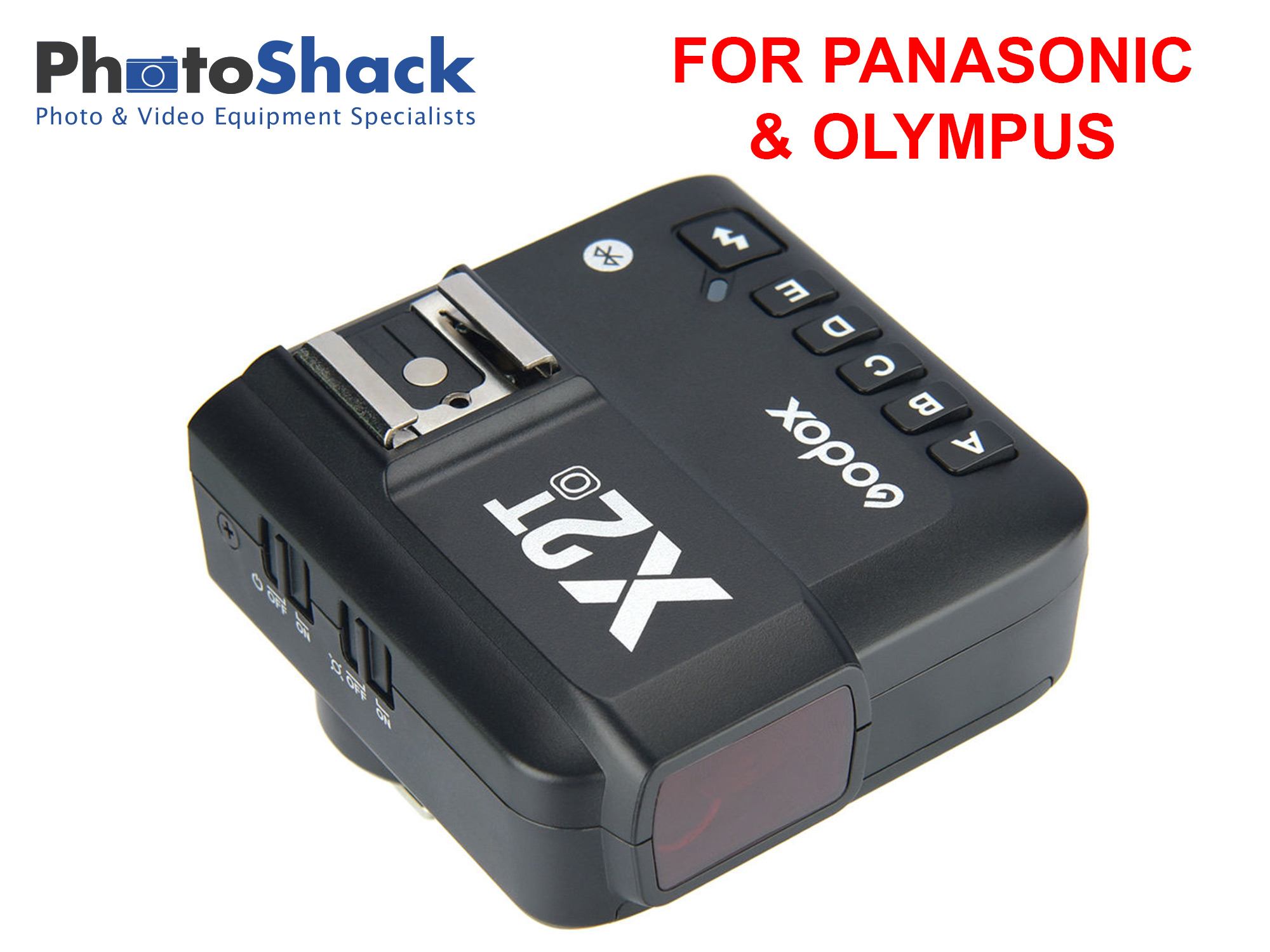 Godox X2T 2.4 GHz TTL Wireless Flash Trigger for Panasonic/Olympus