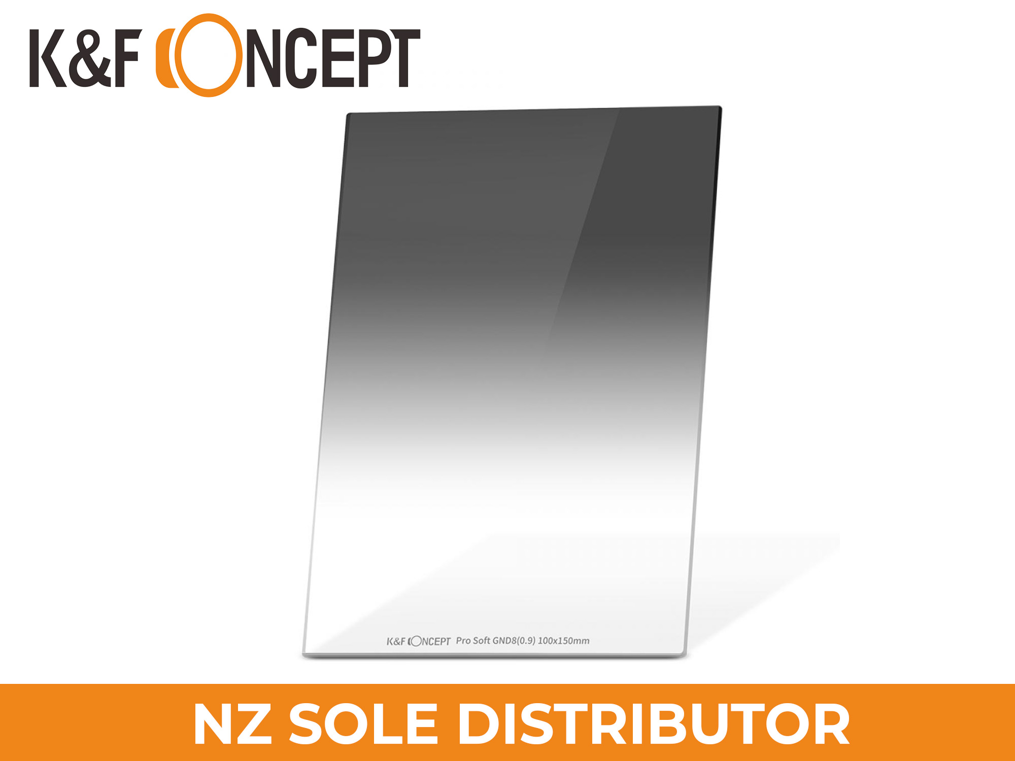 K&F Concept Soft Graduated Neutral Density GND8 3 f-stop Filter 100 x 150mm