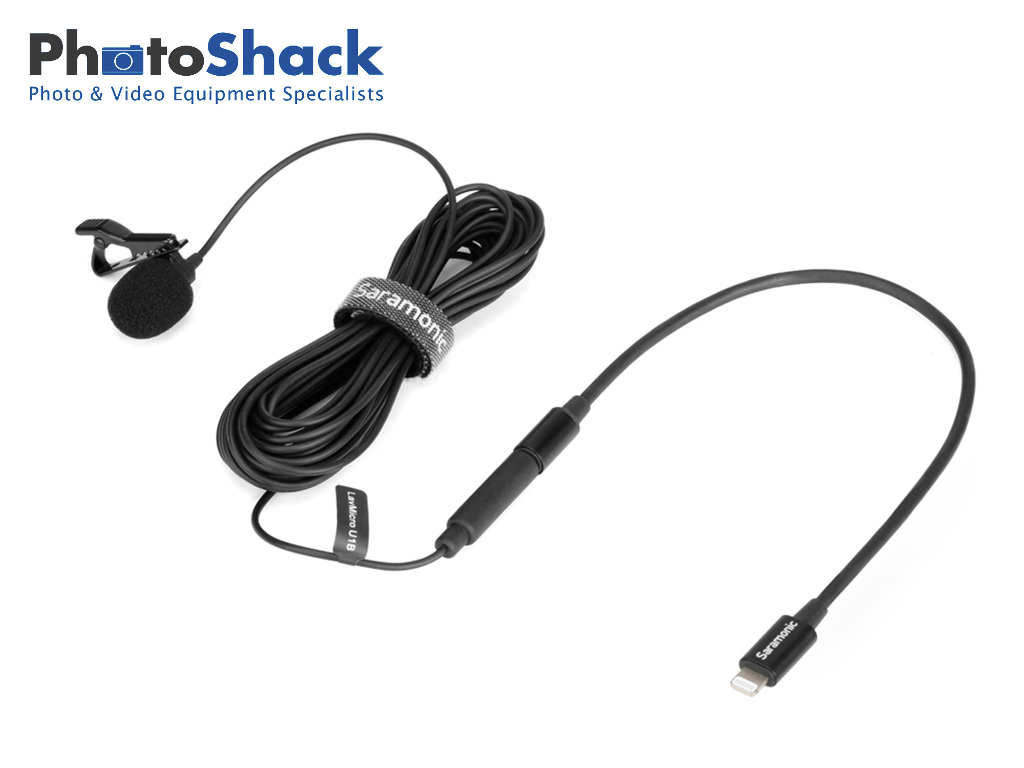 Saramonic LavMicro U1B Lavalier Microphone for Apple Devices