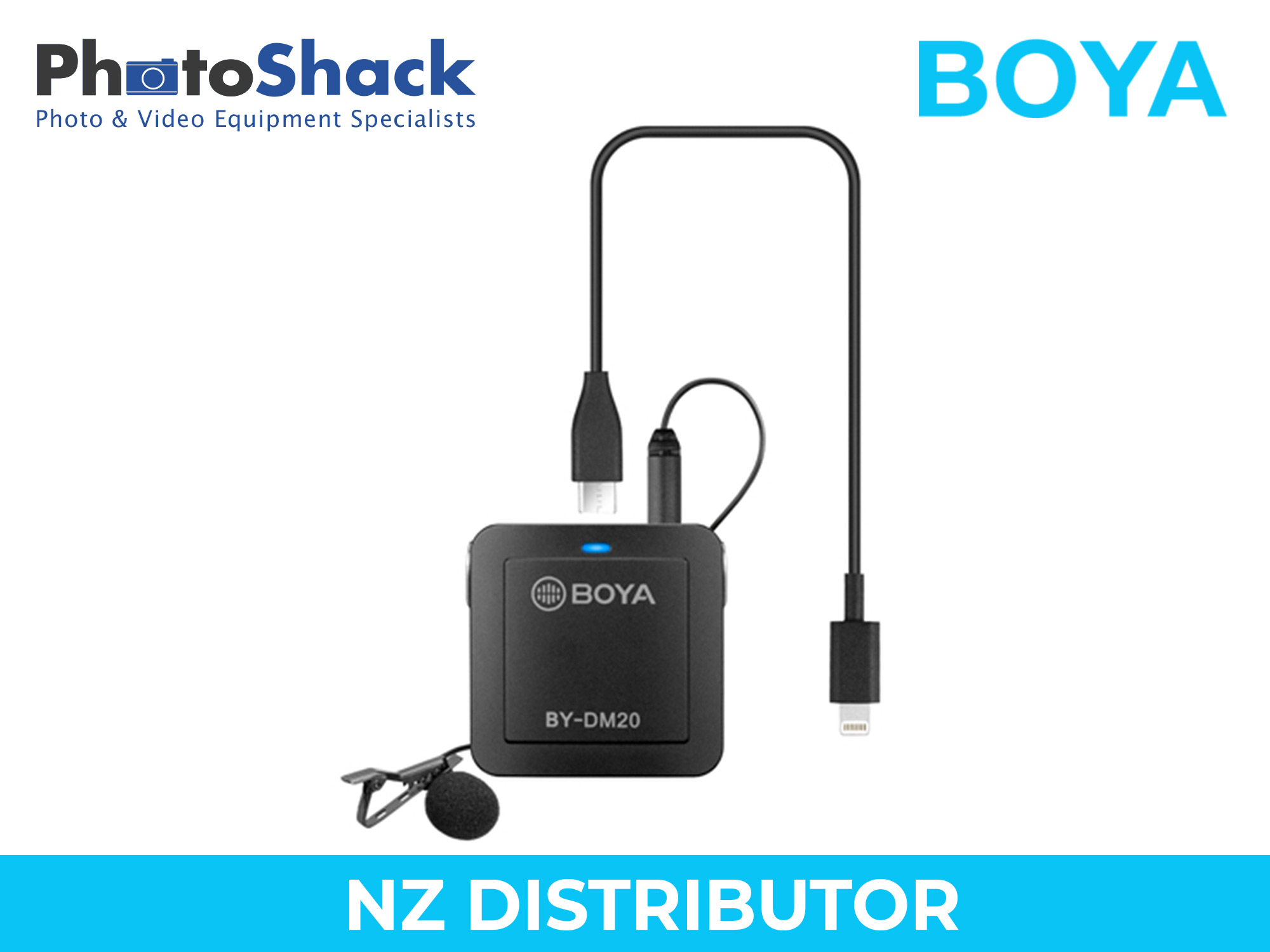 Boya BY-DM20 Dual-Channel Recording Kit