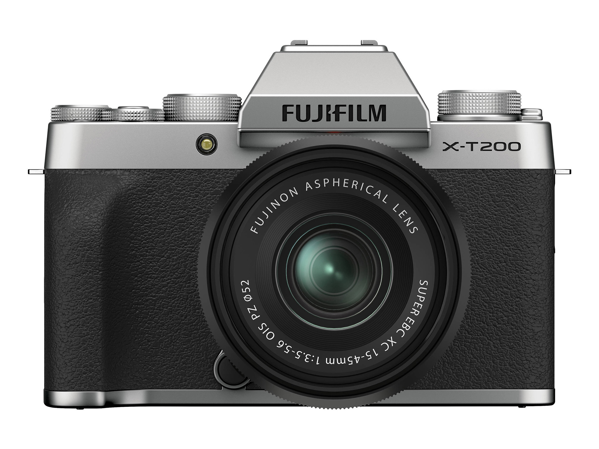 FUJI X-T200 Mirrorless Digital Camera with 15-45mm (Silver)