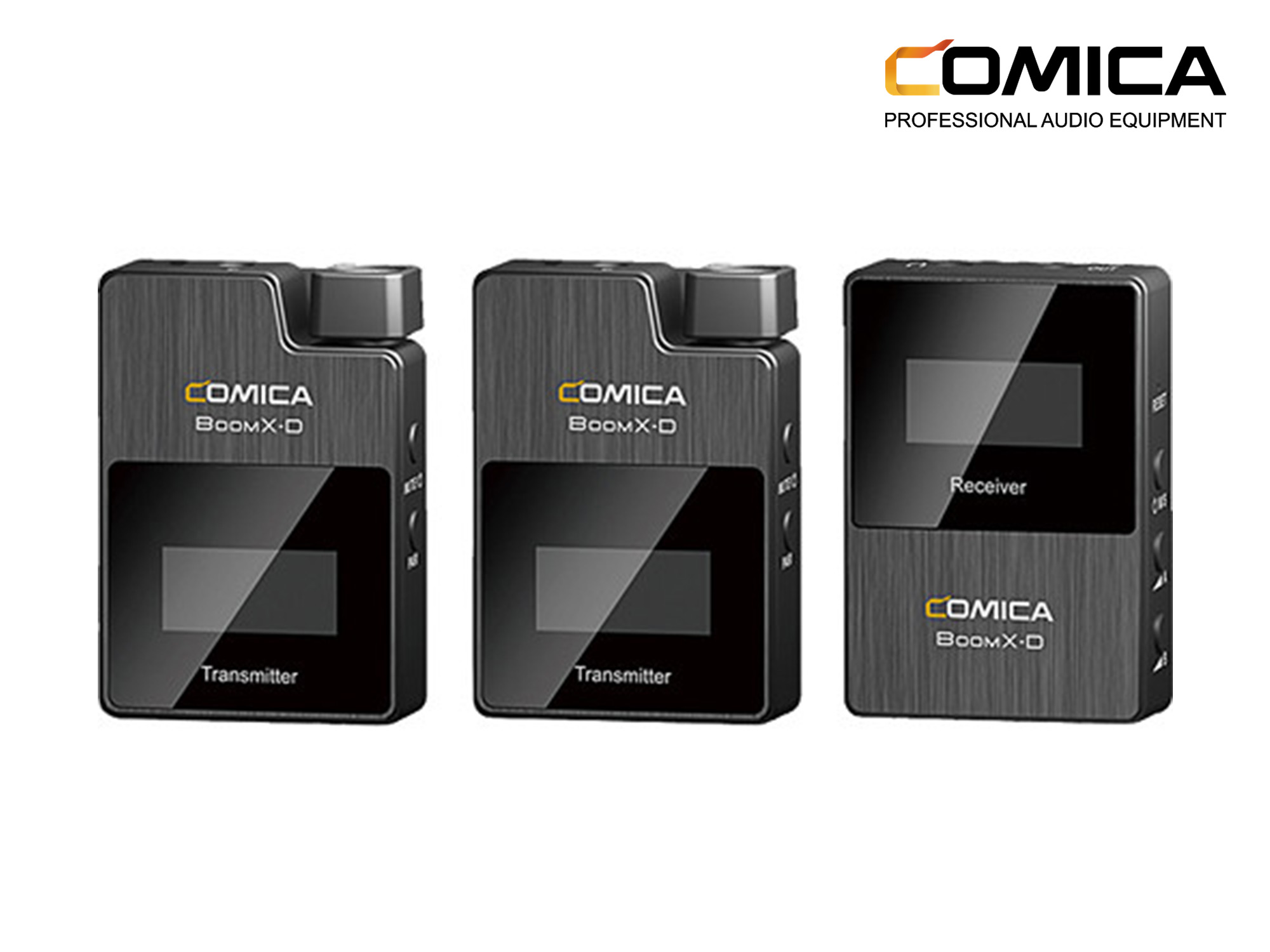 Comica  BoomX-D D2 Ultracompact 2-Person Digital Wireless Microphone System for Mirrorless/DSLR Cameras