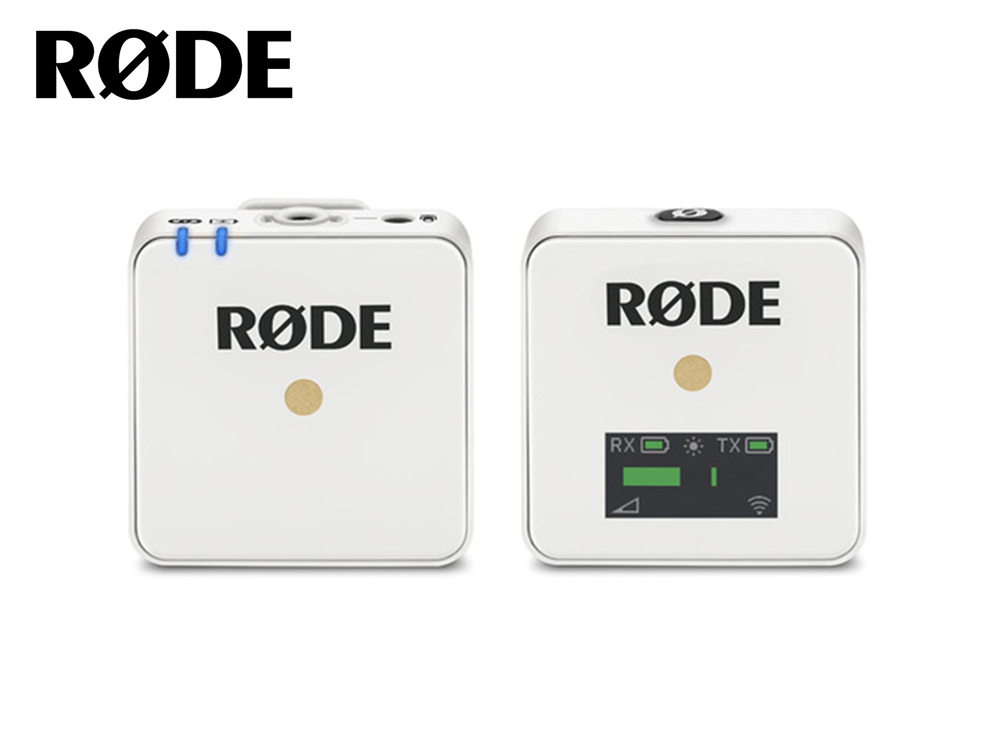 Rode Wireless GO Compact Wireless Microphone System (White)