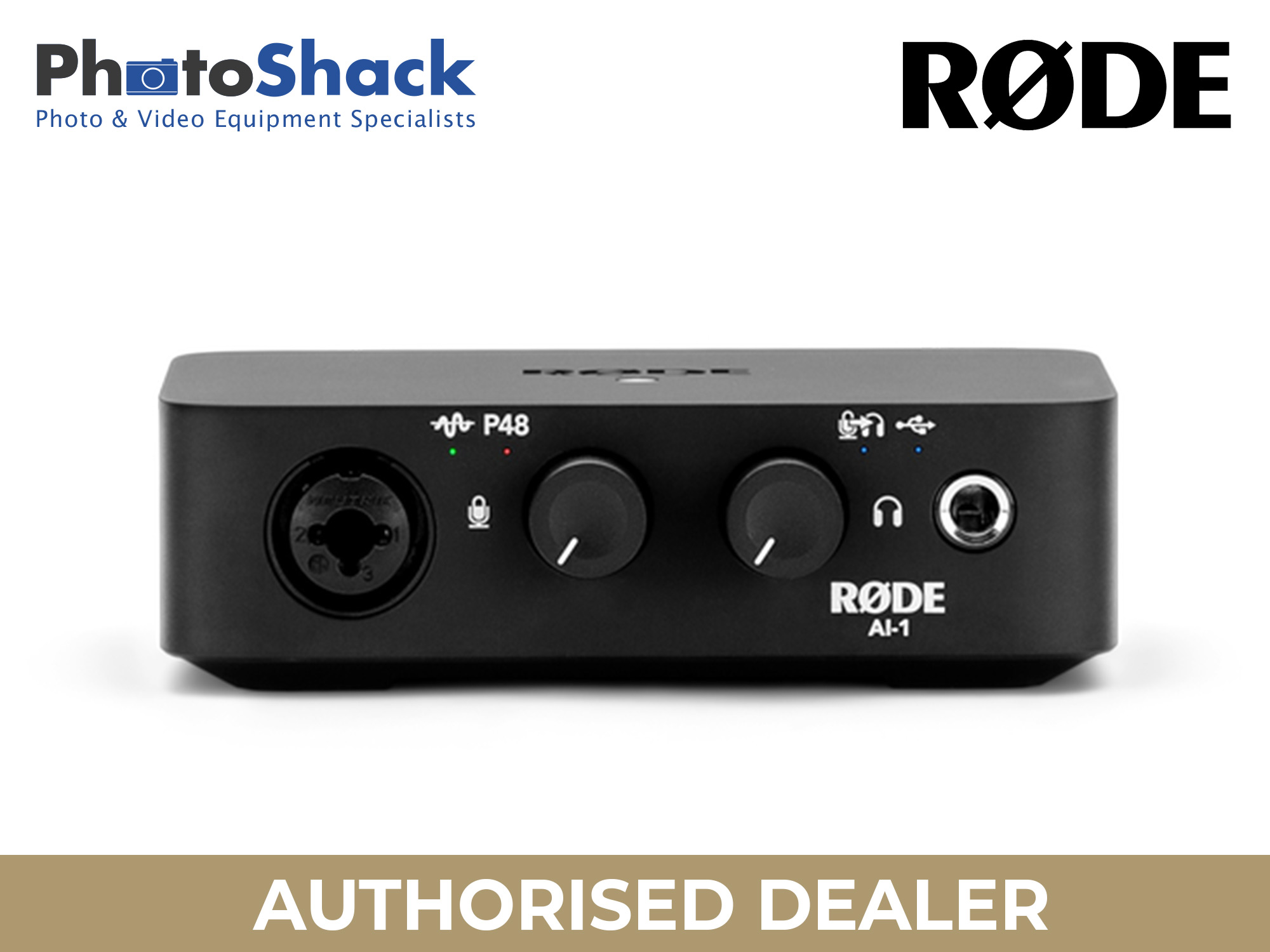 Rode AI-1 Studio-Quality USB Audio Interface
