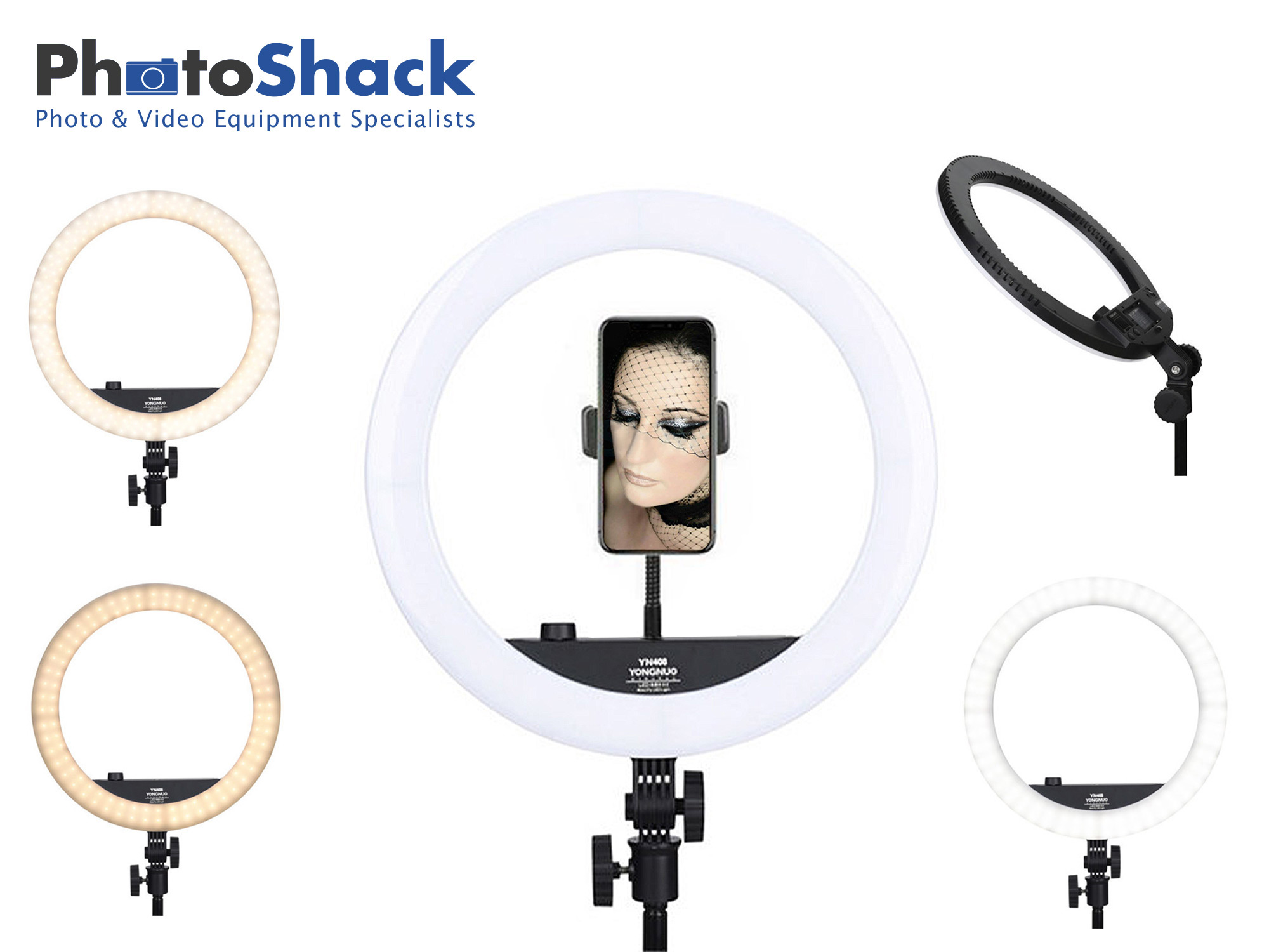 Yongnuo YN408 Bi-Colour LED Ring Light