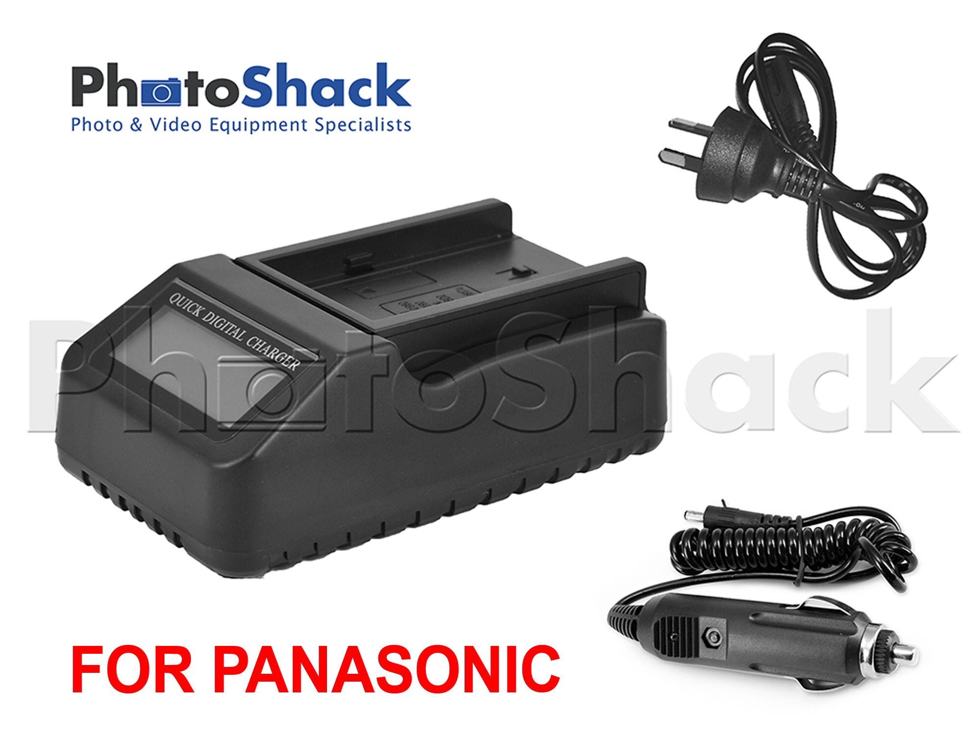 Multifunction Digital Charger with LCD Display For Panasonic