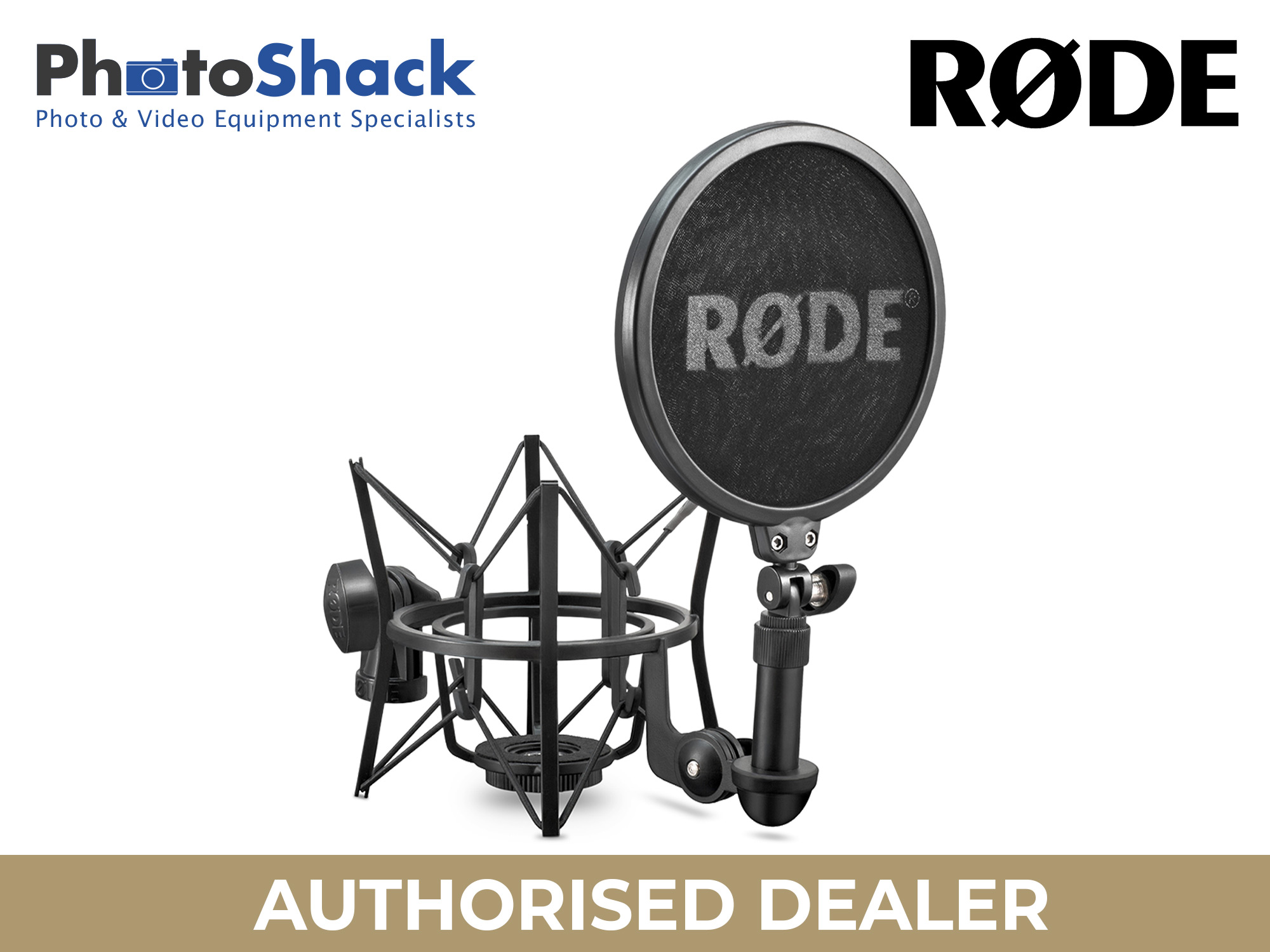 Rode SM6 Shock Mount with Detachable Pop Filter