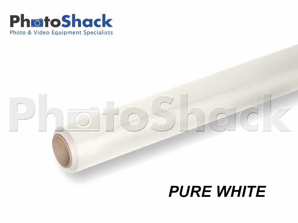 Paper Background Roll - Pure White