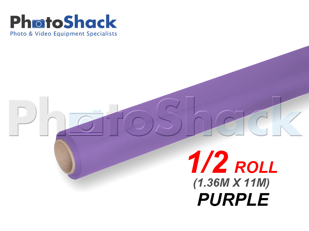 Paper Background Half Roll - Purple