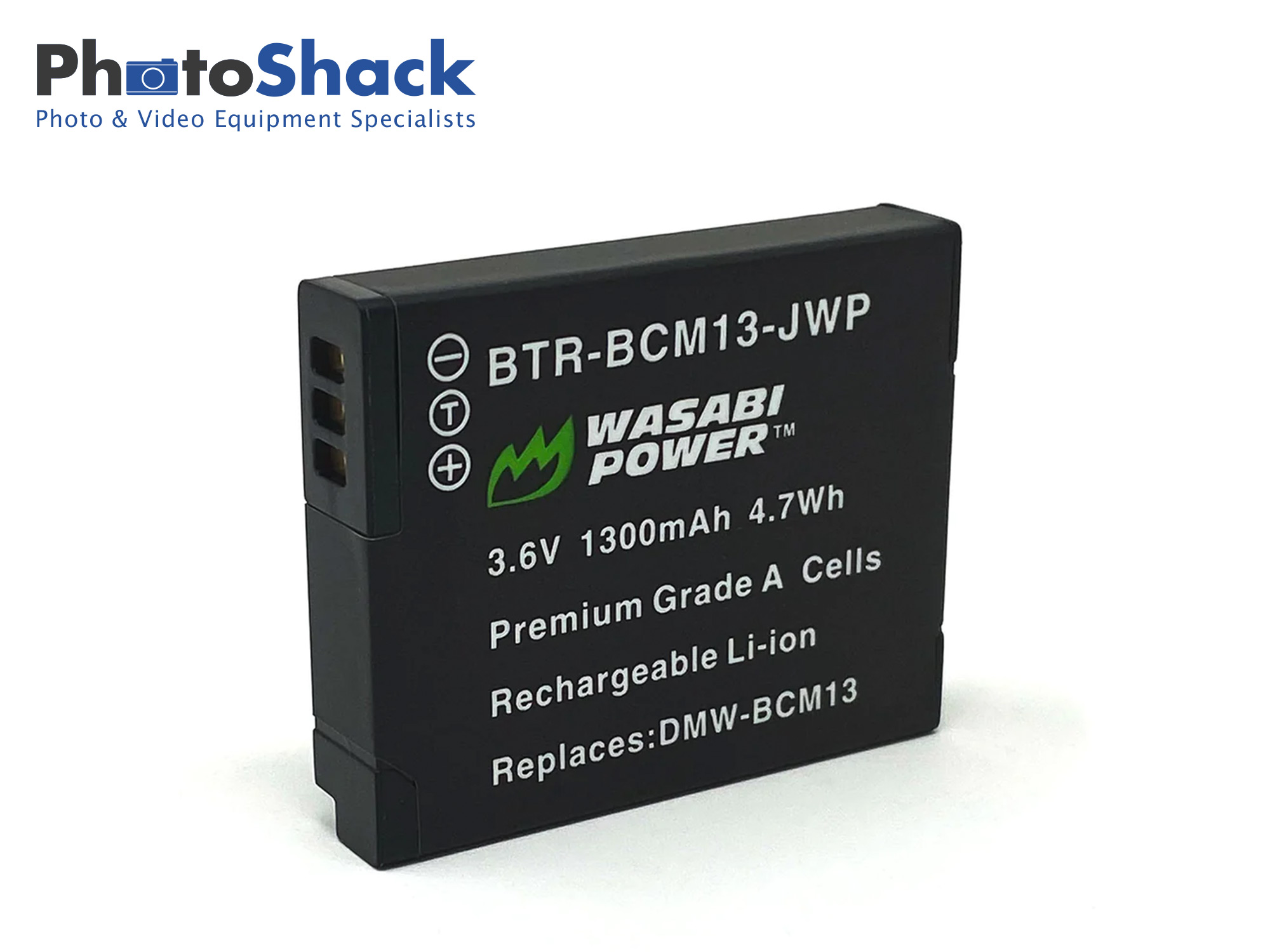 DMW-BCM13 Battery for Panasonic - Wasabi Power