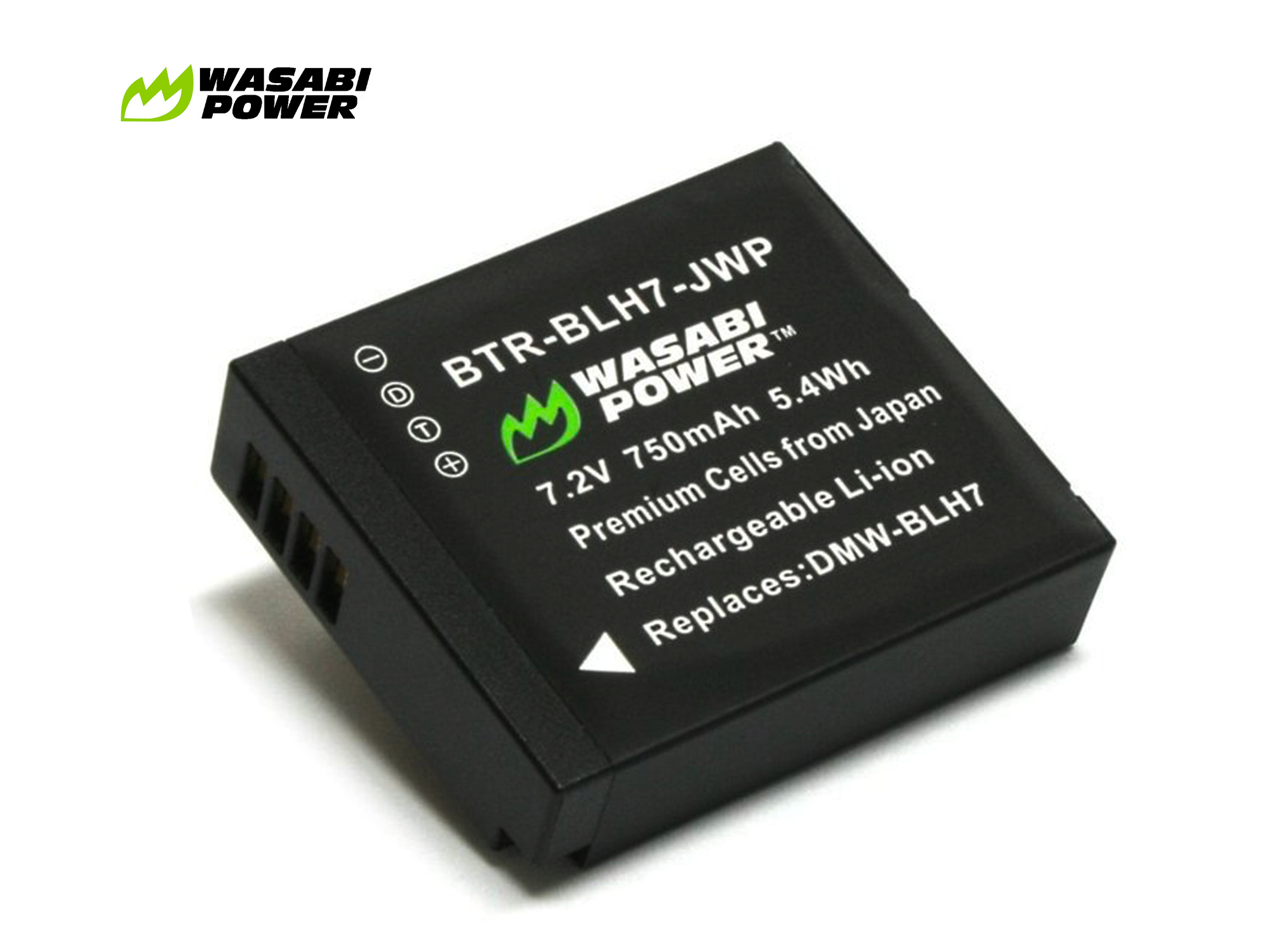 DMW-BLH7 Battery for Panasonic - Wasabi Power