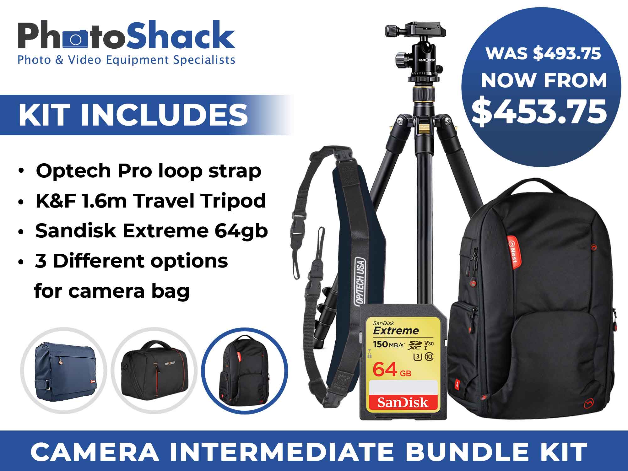 DSLR Camera Bundle Kit - Intermediate