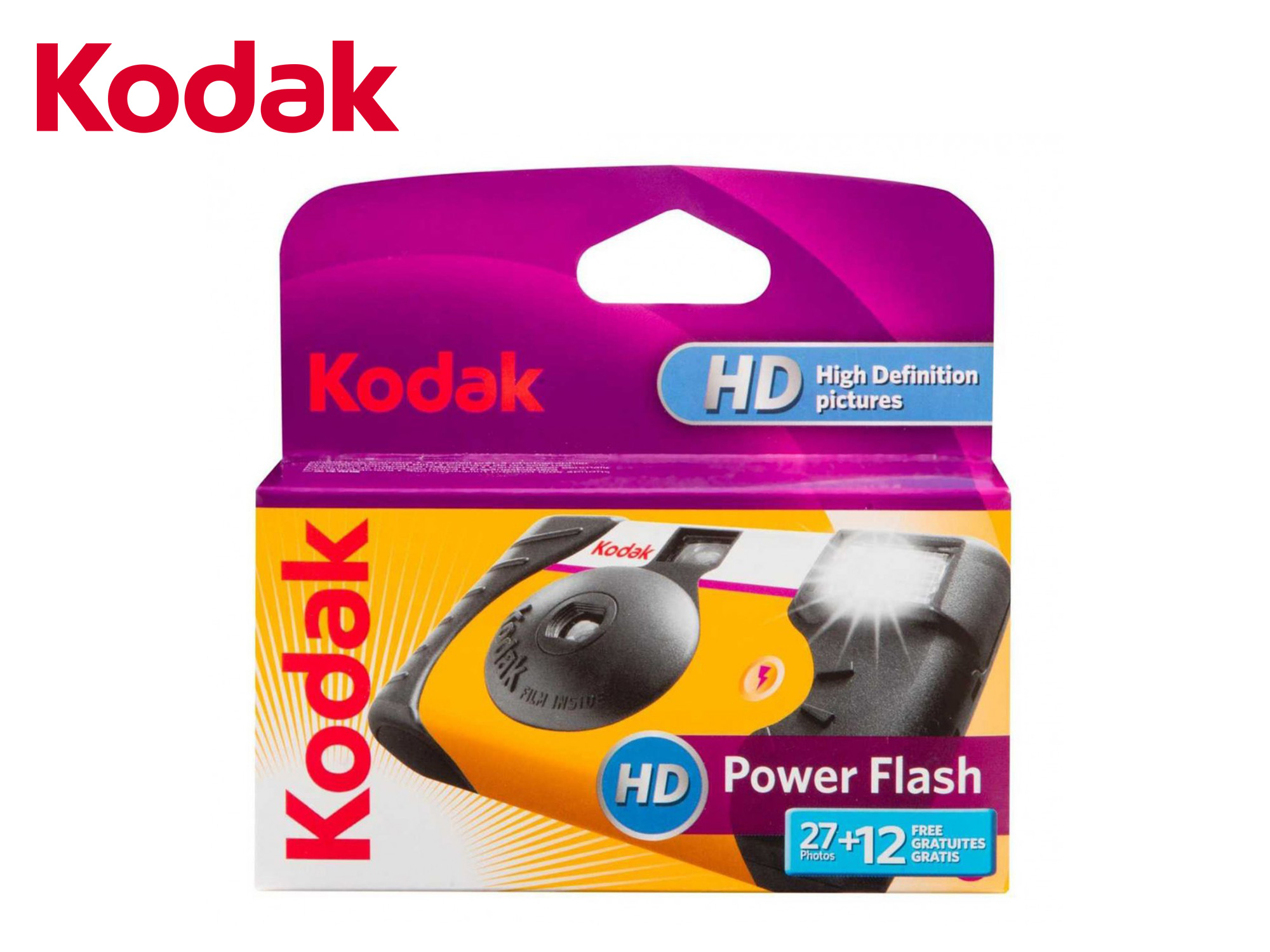 Kodak Power Flash 27 + 12 Disposable Camera