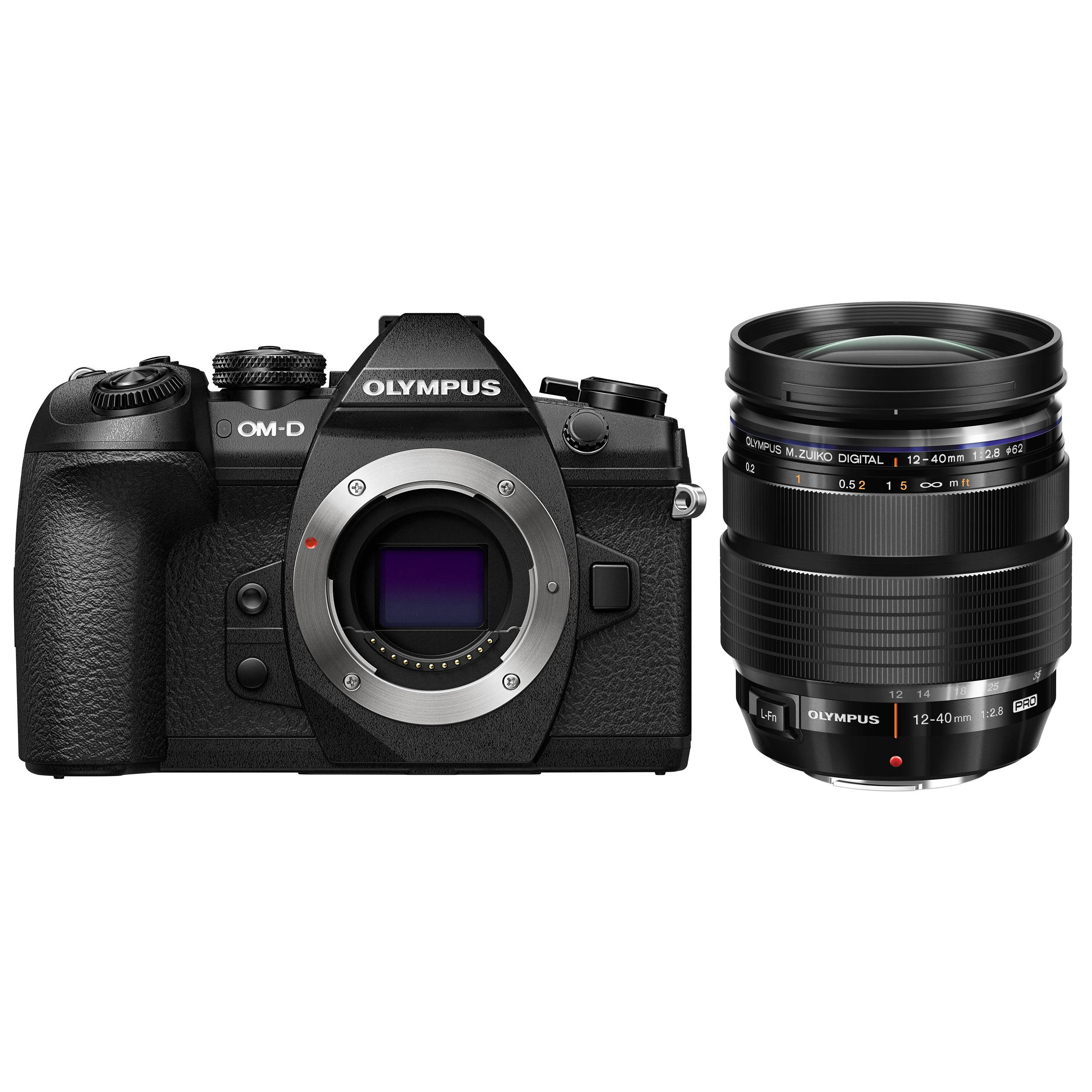 Olympus OM-D E-M1 + 12-40mm Kit Lens - Black