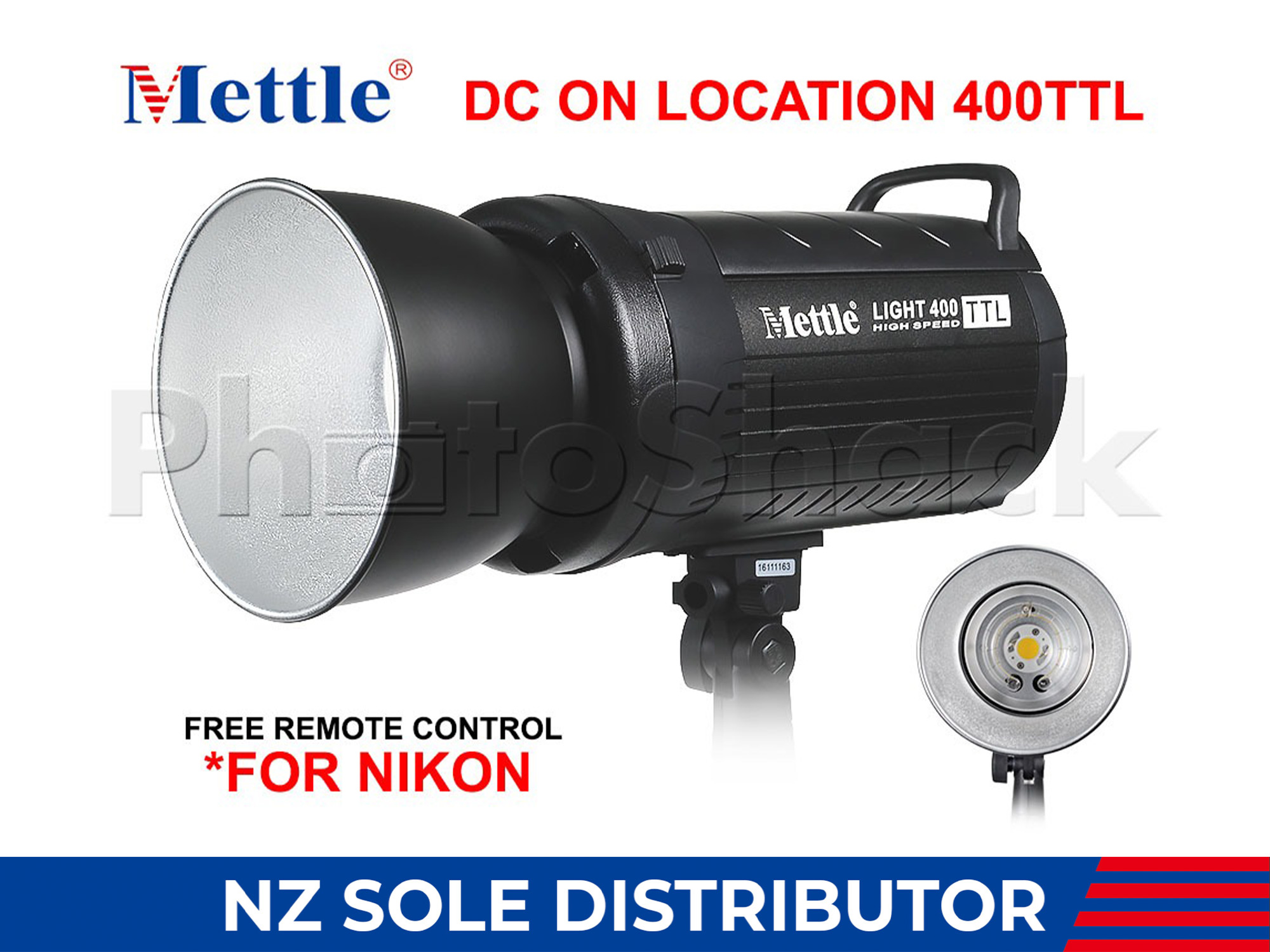 Mettle Location High Speed TTL Light 400W for Nikon