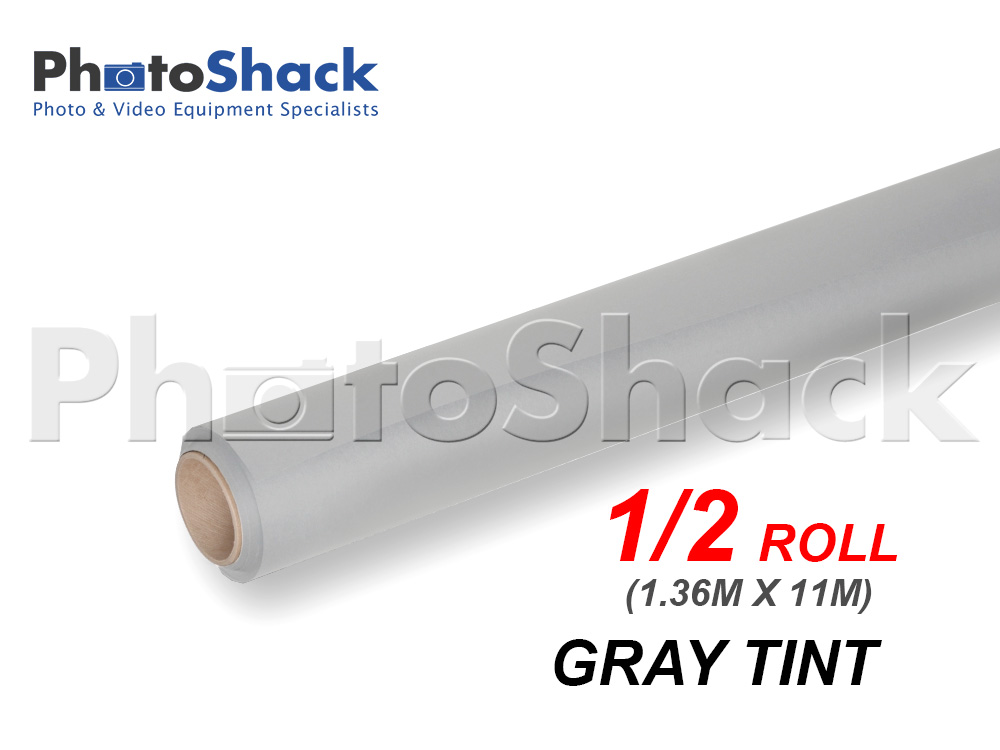 Paper Background Half Roll - Gray Tint