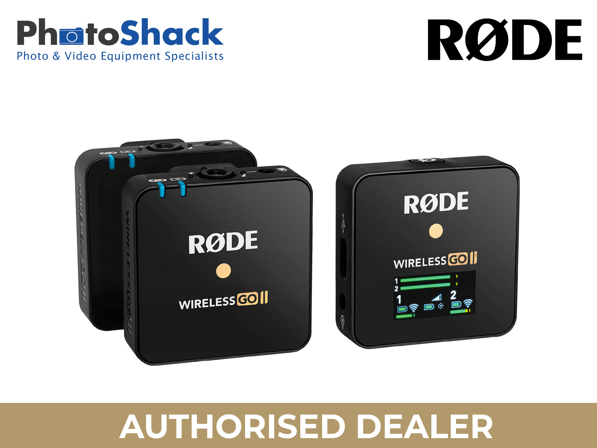 Rode Wireless GO II Compact Wireless Dual Microphone System