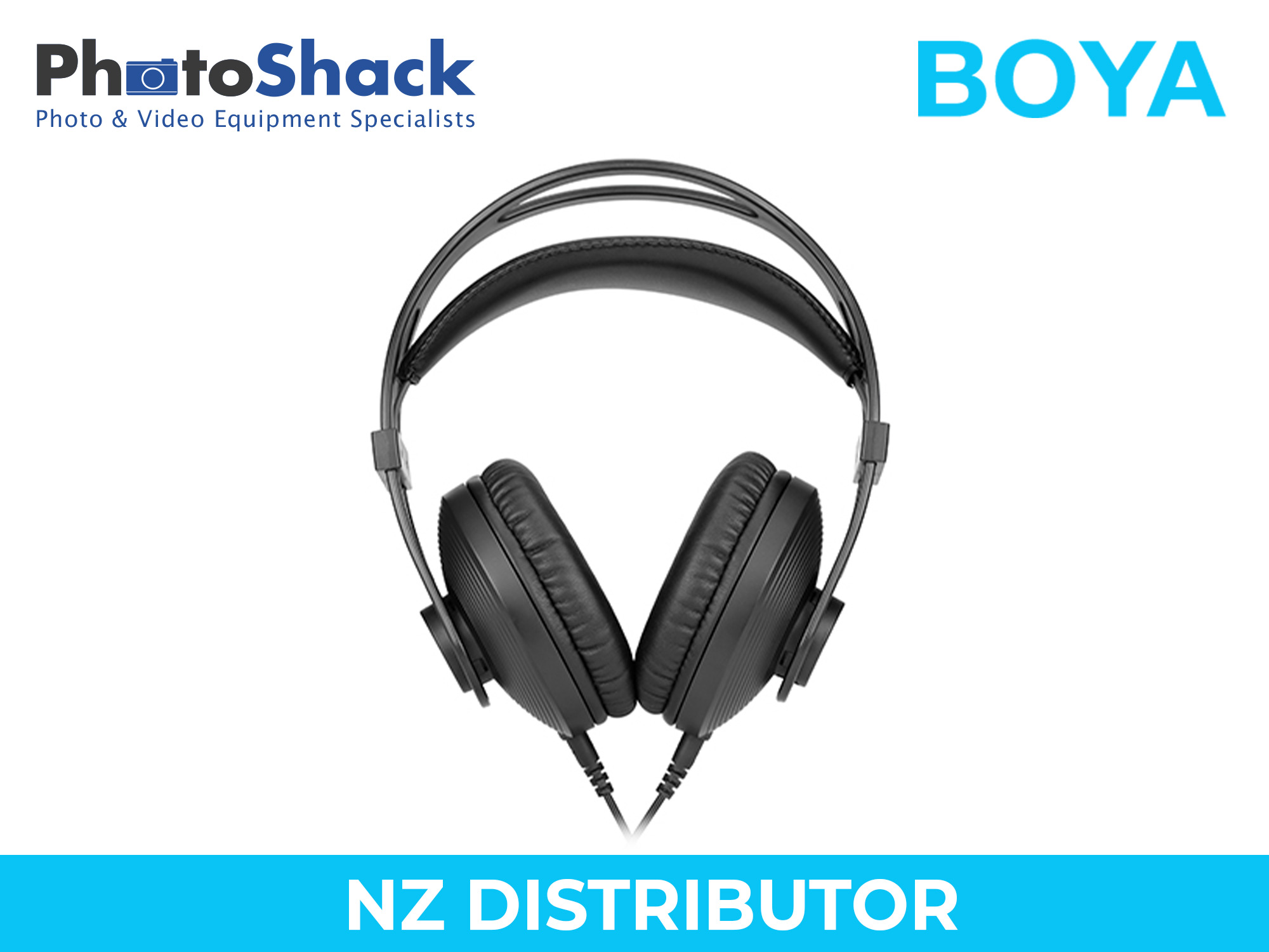 BOYA BY-HP2 Over-Ear Monitor Headphones