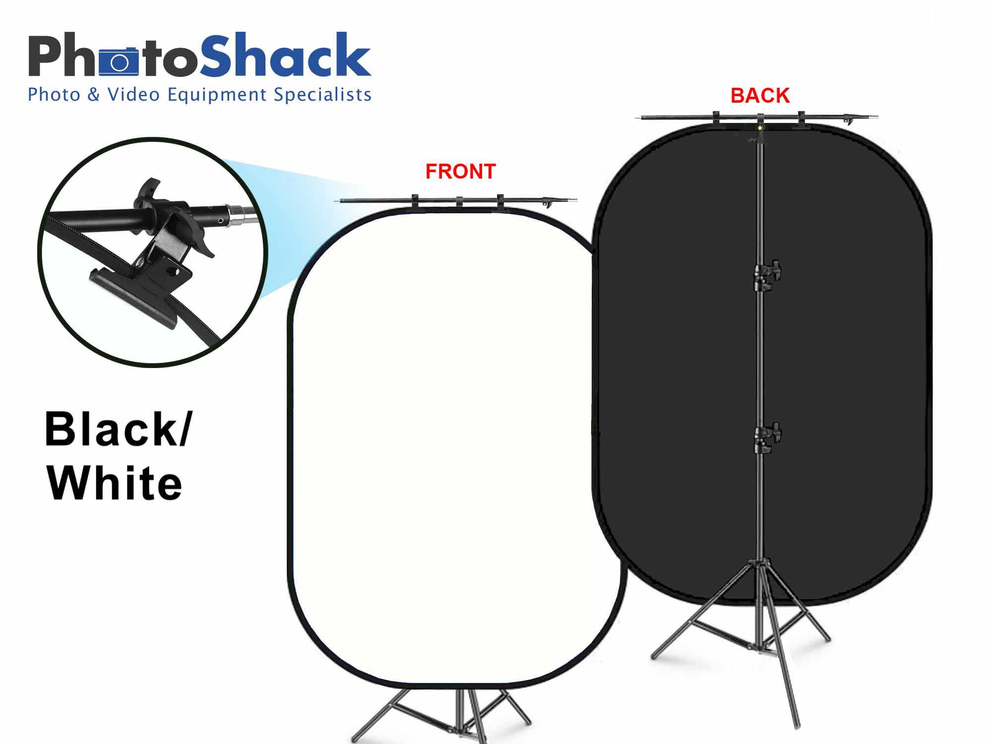 Collapsible Background + Boom Stand Set