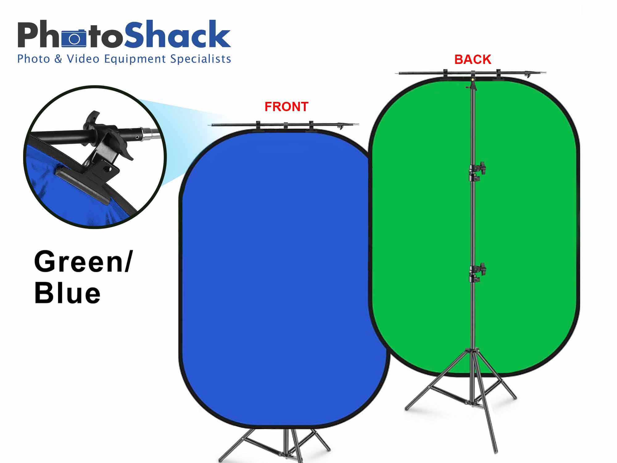 Collapsible Background + Boom Stand Set
