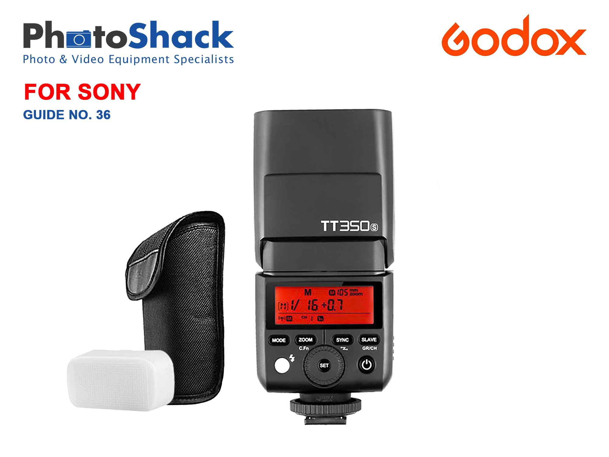 Godox TT350S Mini Thinklite TTL Flash for Sony