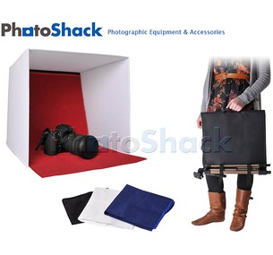 LIGHT CUBE BOX with 4 backgrounds 40x40cm