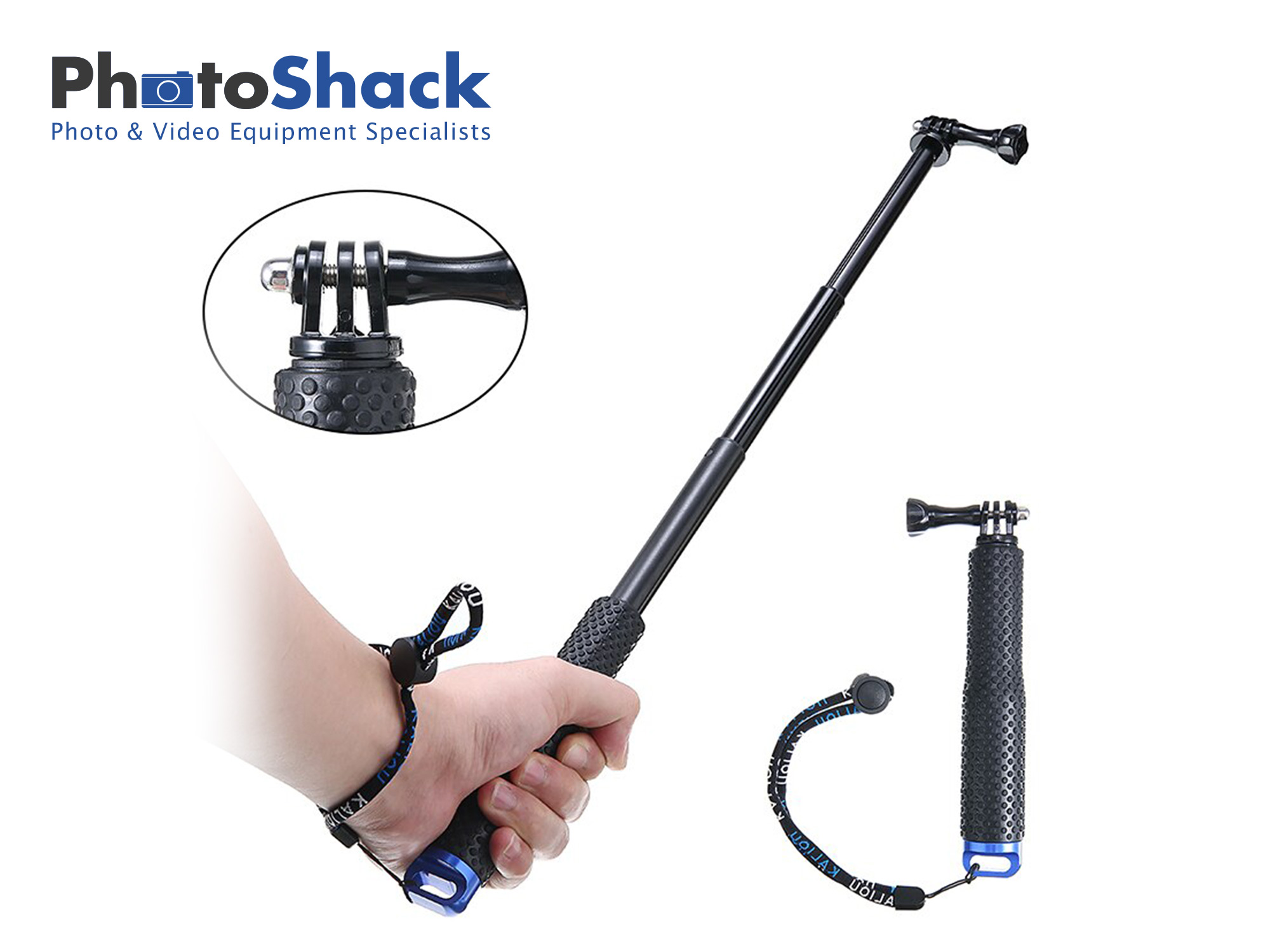 Sofoto Adjustable Aluminum Selfie Stick for Gopro