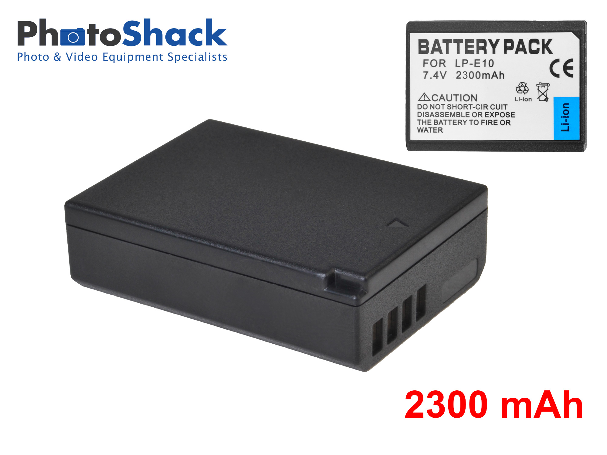 LPE10 Rechargeable Battery for Canon Cameras