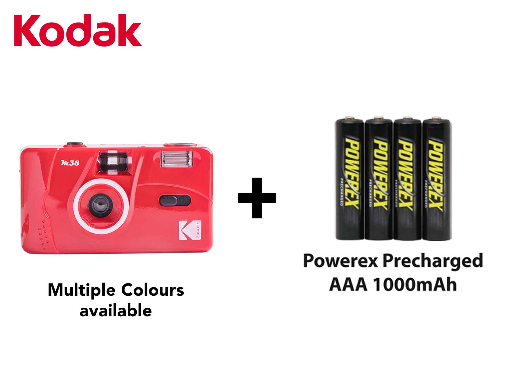 KODAK M38 Film Camera - Battery Set