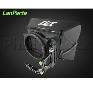 Matte Box Set with Barn Doors - Carbon Fibre - LanParte