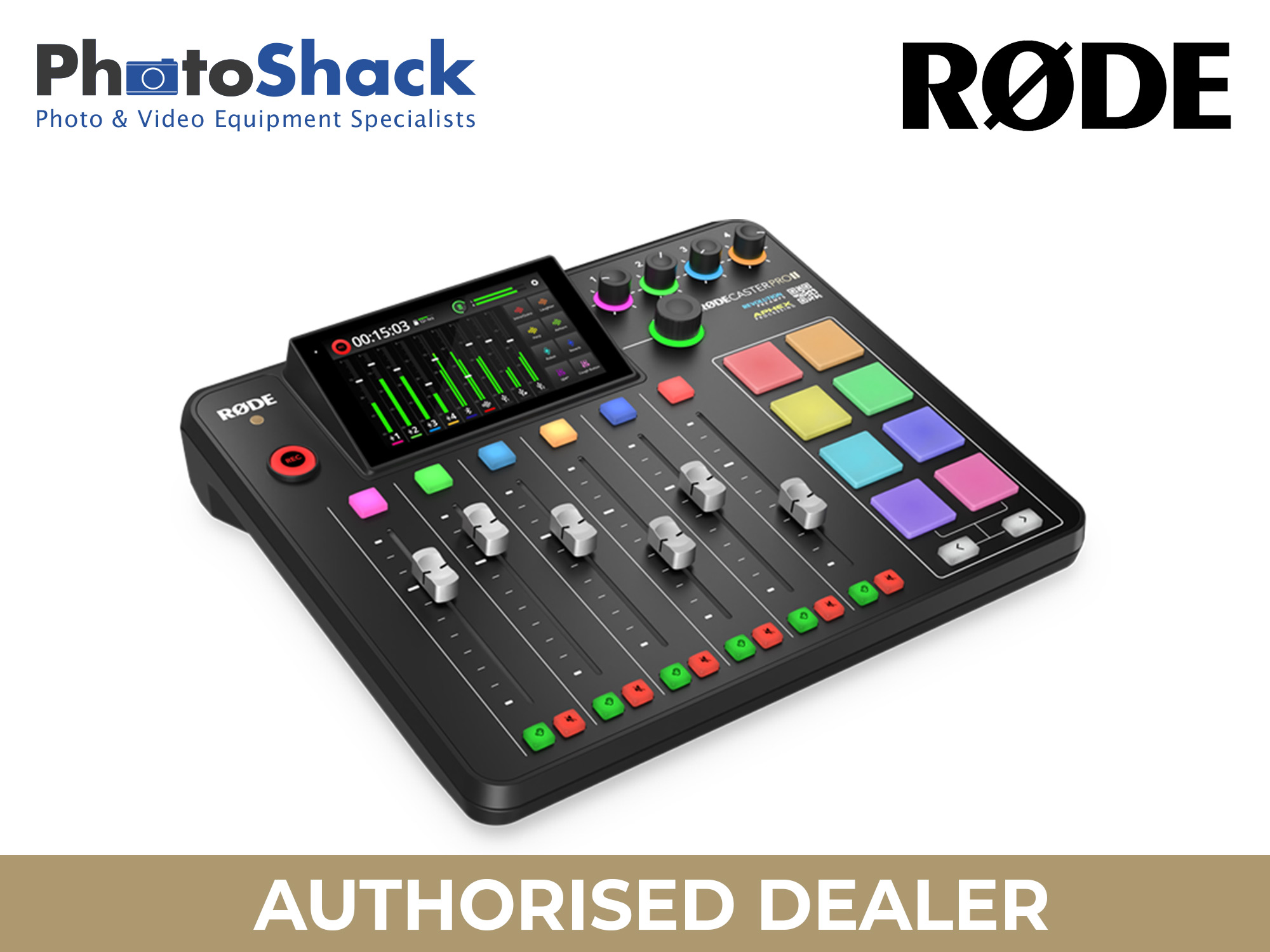 RODE Caster Pro II Integrated Audio Production Studio