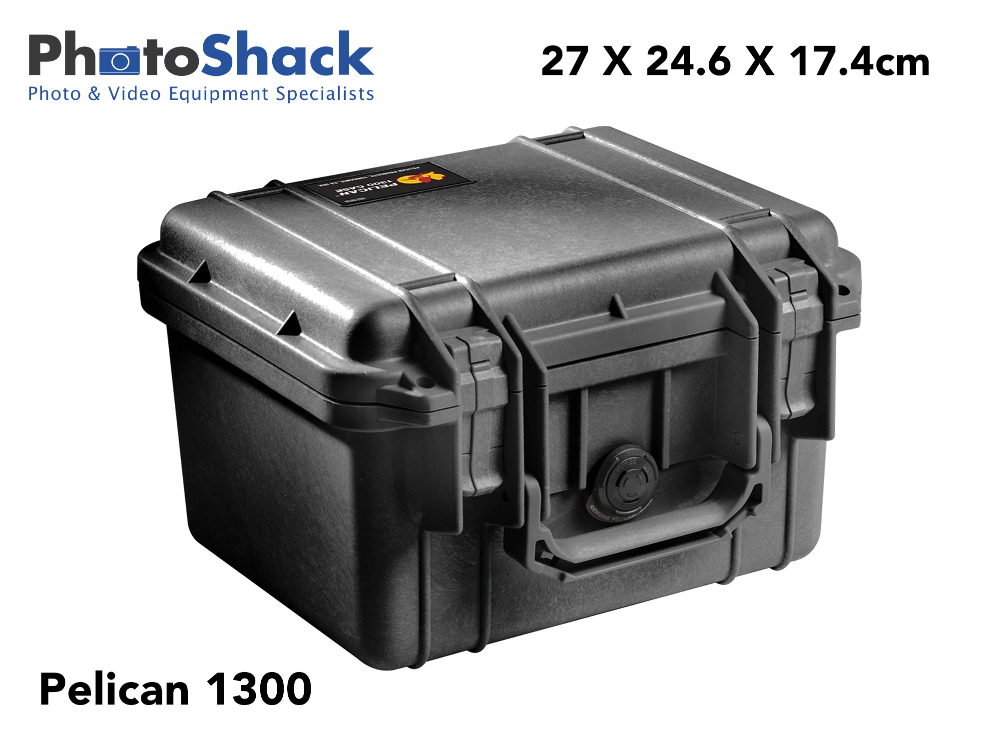 Pelican 1300 Protector Case (Black)