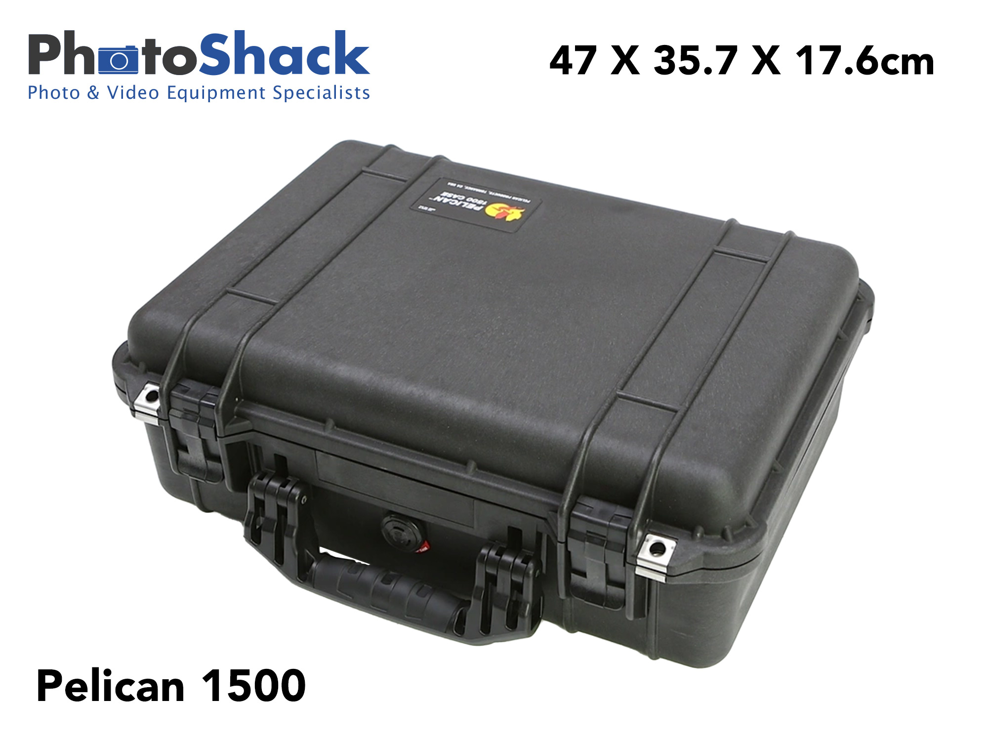 Pelican 1500 Protector Case (Black)