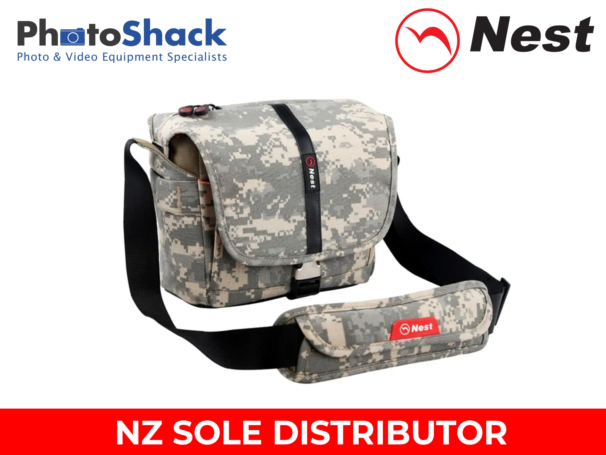 Shoulder Camera Bag - Nest Hiker 30 - Camouflage