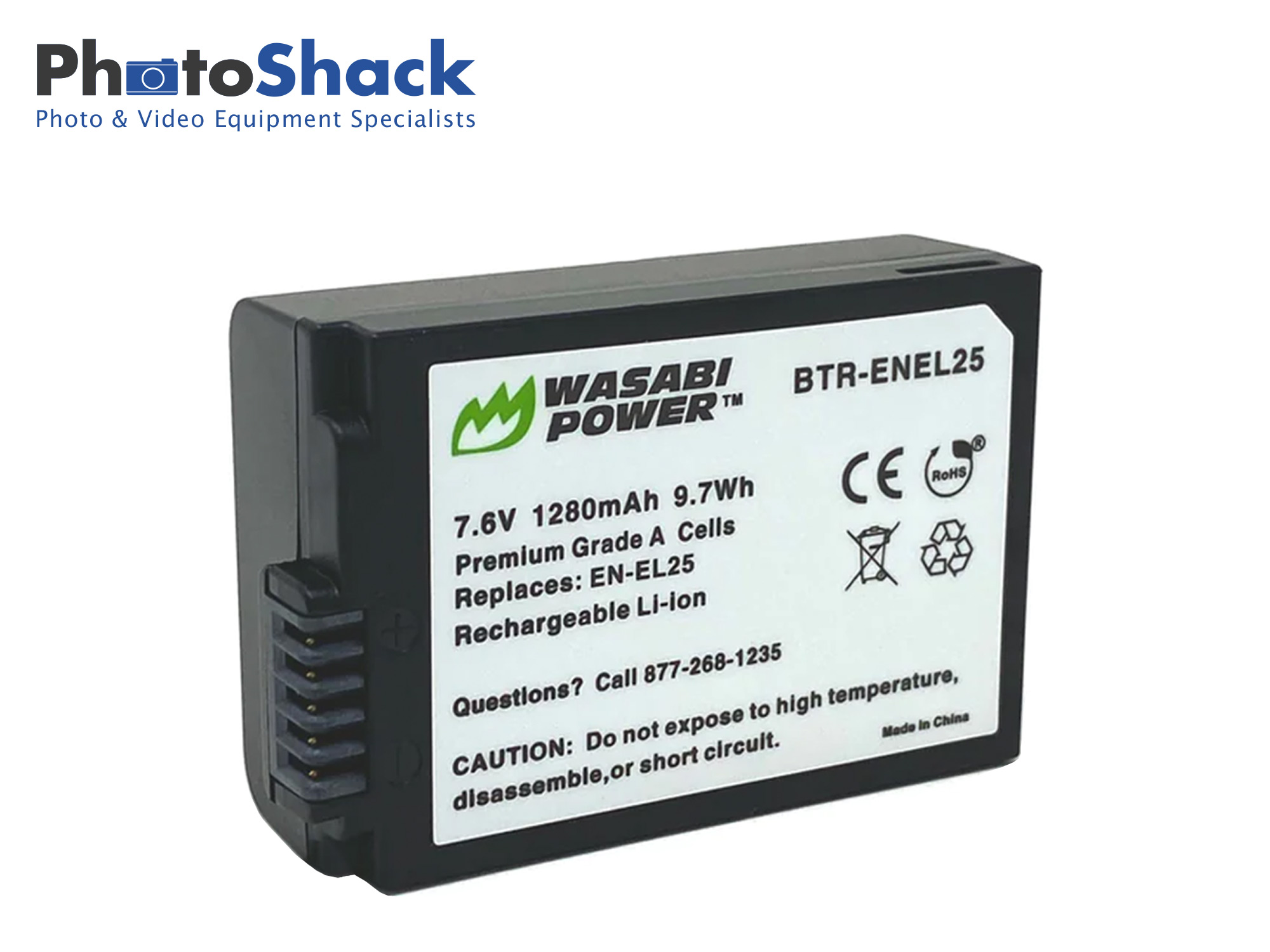 EN-EL25 battery for Nikon - Wasabi Power