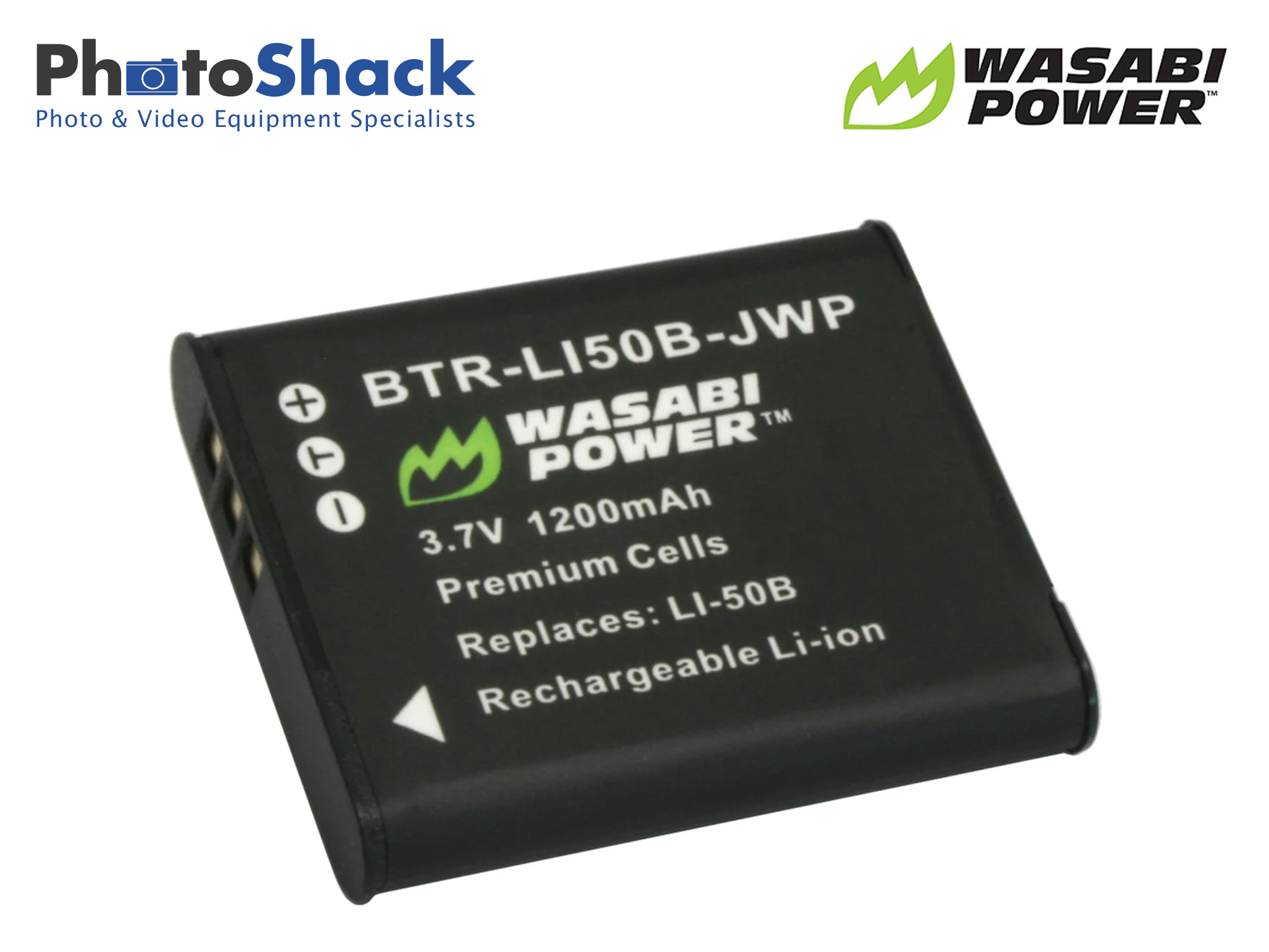 LI-50B battery for Olympus - Wasabi Power