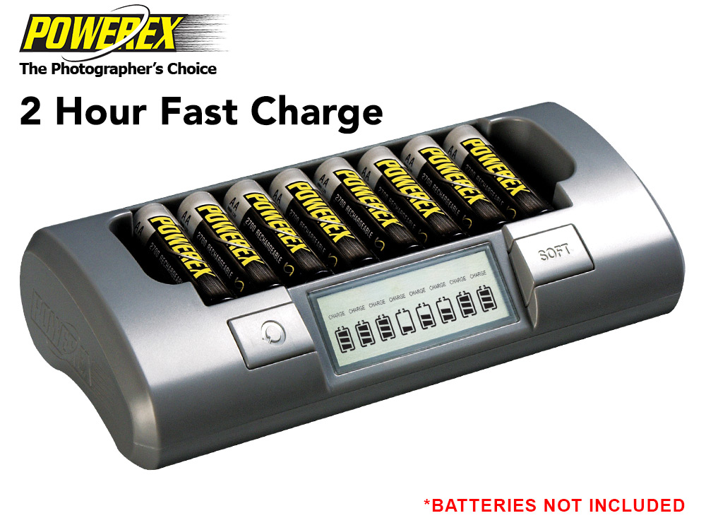 Powerex 2 Hour Eight Cell Smart Charger