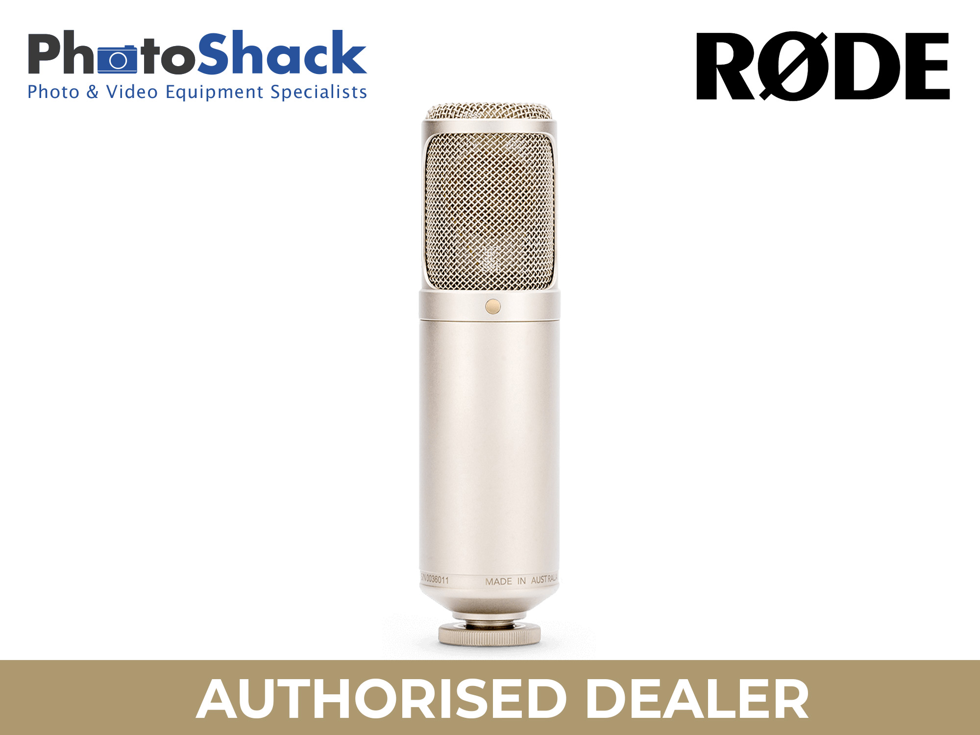 RODE K2 Multi-pattern Valve Condenser Microphone