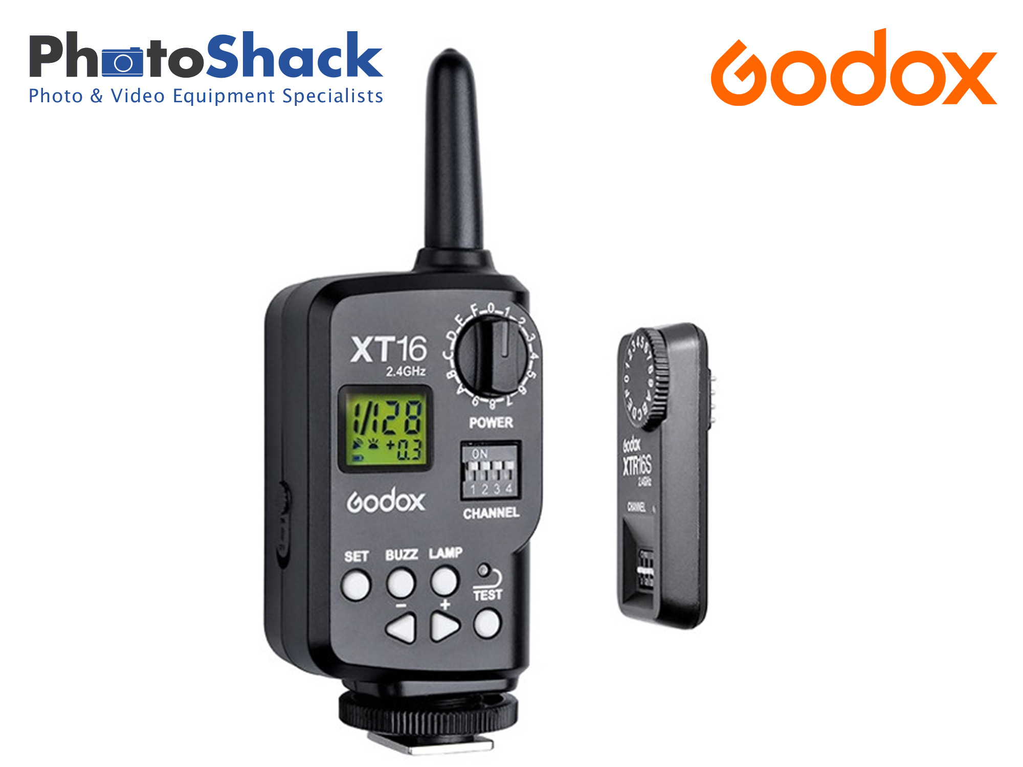 Godox XT-16S Wireless Power-Control Flash Trigger Transmitter