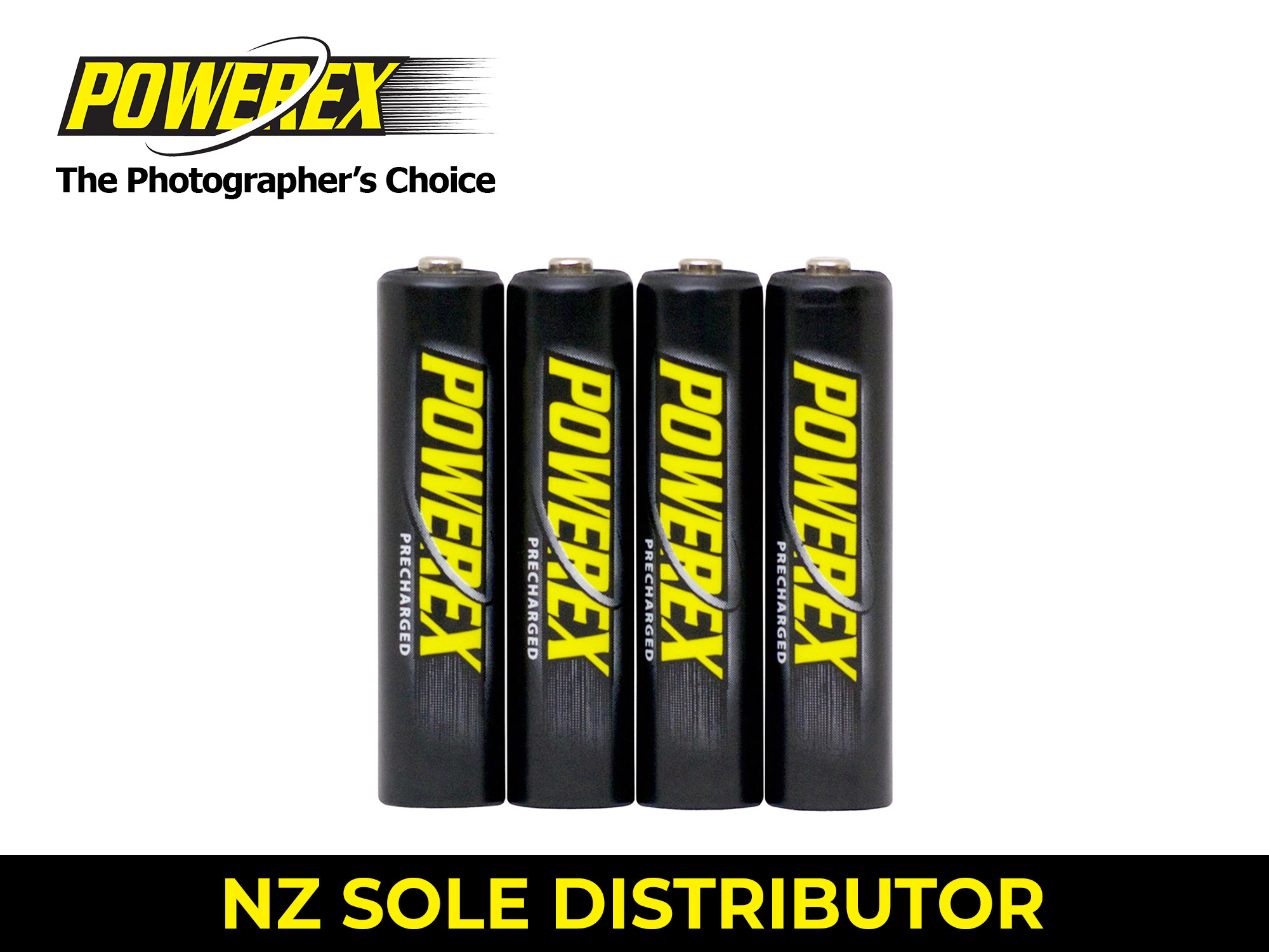 Maha Powerex PRECHARGED - AAA Batteries - 1,000mAh 4 Batteries