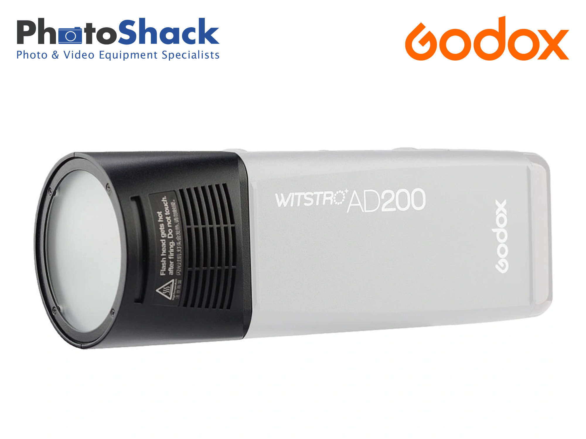Godox Witstro H200R Round Flash Head for AD200 TTL Pocket Flash