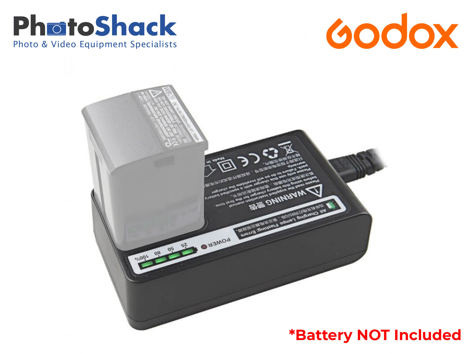 Godox C29 AC Charger for AD200 & AD200 Pro