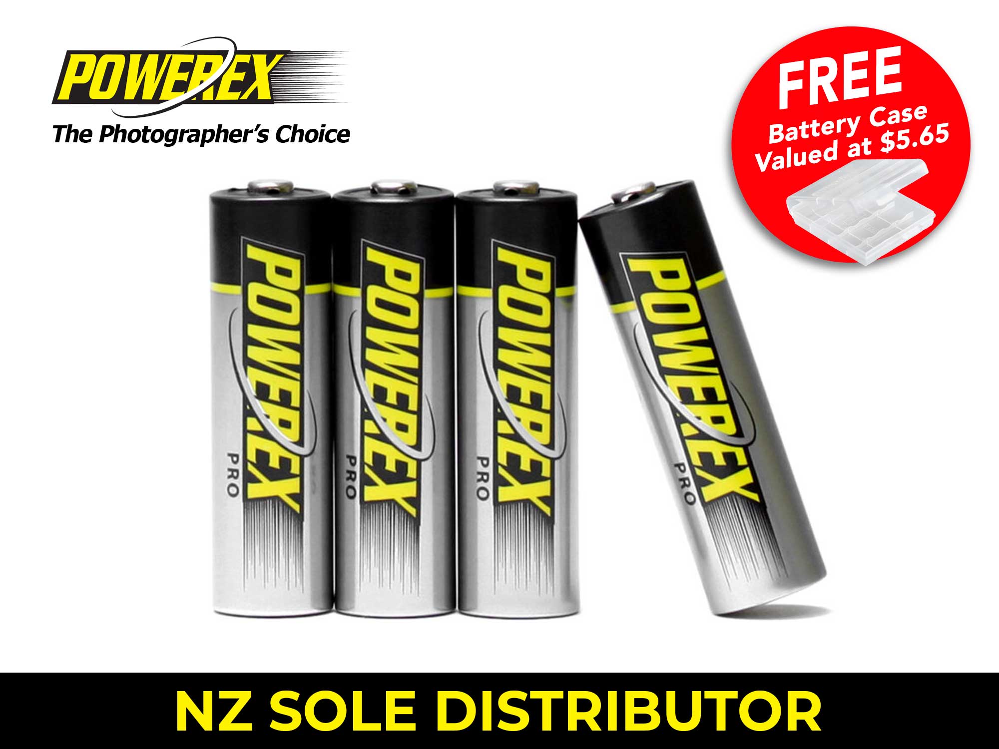 Maha Powerex PRO 2.0 - AA Batteries - 2,700mAh 4 Batteries
