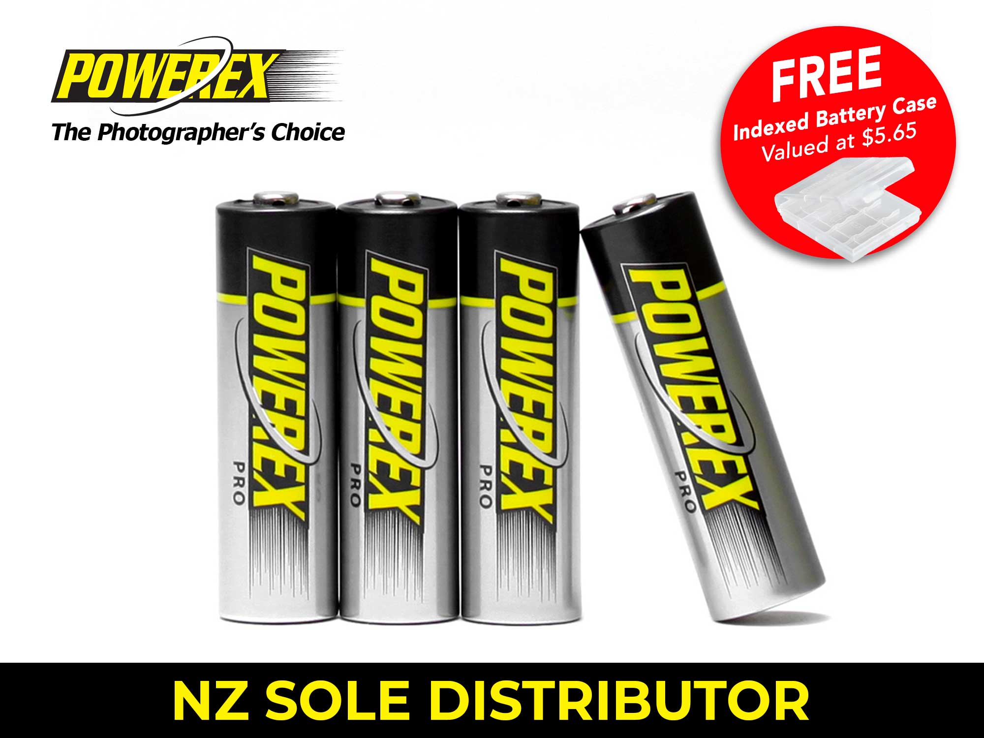 Maha Powerex PRO 2 AA Batteries - 2,700mAh 4pk
