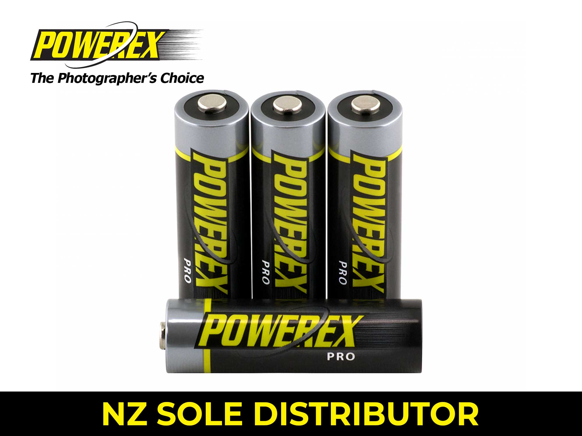 Powerex PRO AA Batteries 4-Pack