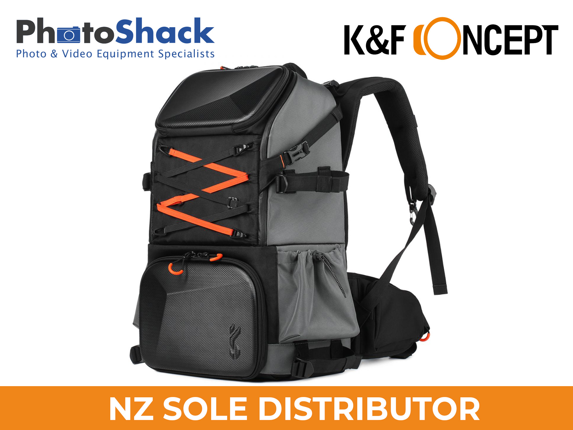 K&F Concept Outdoor Camera Backpack Large Photography Bag with Laptop Compartment